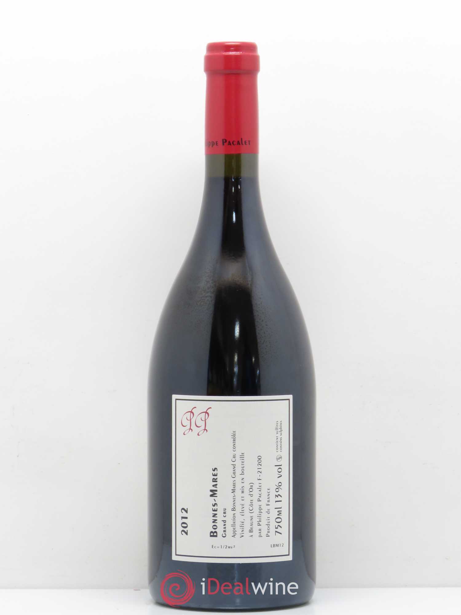Bonnes-Mares Grand Cru Philippe Pacalet 2012 - Lot de 1 bouteille - 1