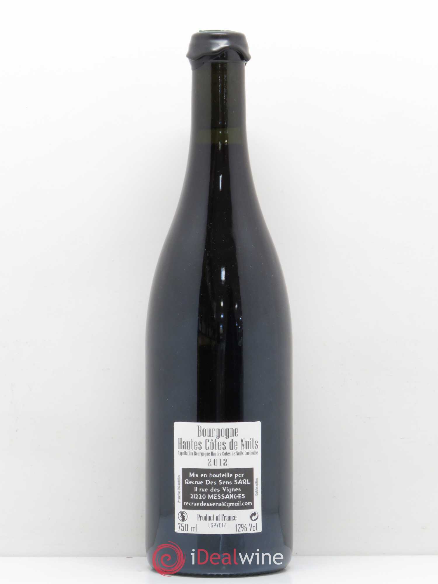 Hautes-Côtes de Nuits Les Grands Ponts Yann Durieur 2012 - Posten von 1 Flasche - 1