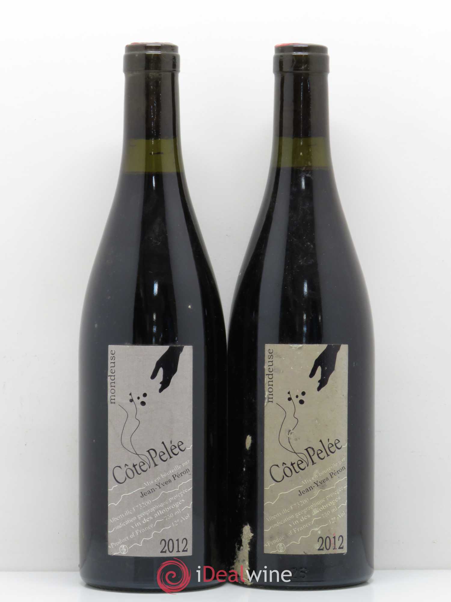 Vin de France Mondeuse Côte pelée Jean-Yves Peron 2012 - Posten von 5 Flaschen - 2