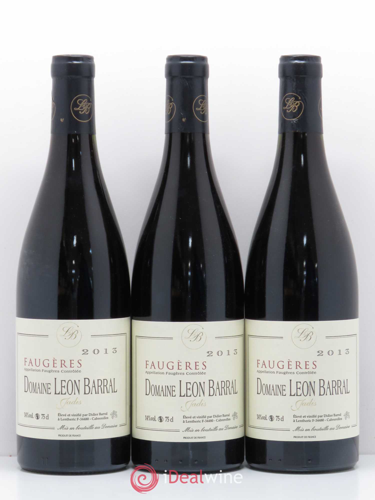 Faugères Jadis Domaine Léon Barral 2013 - Lot de 12 bouteilles - 3