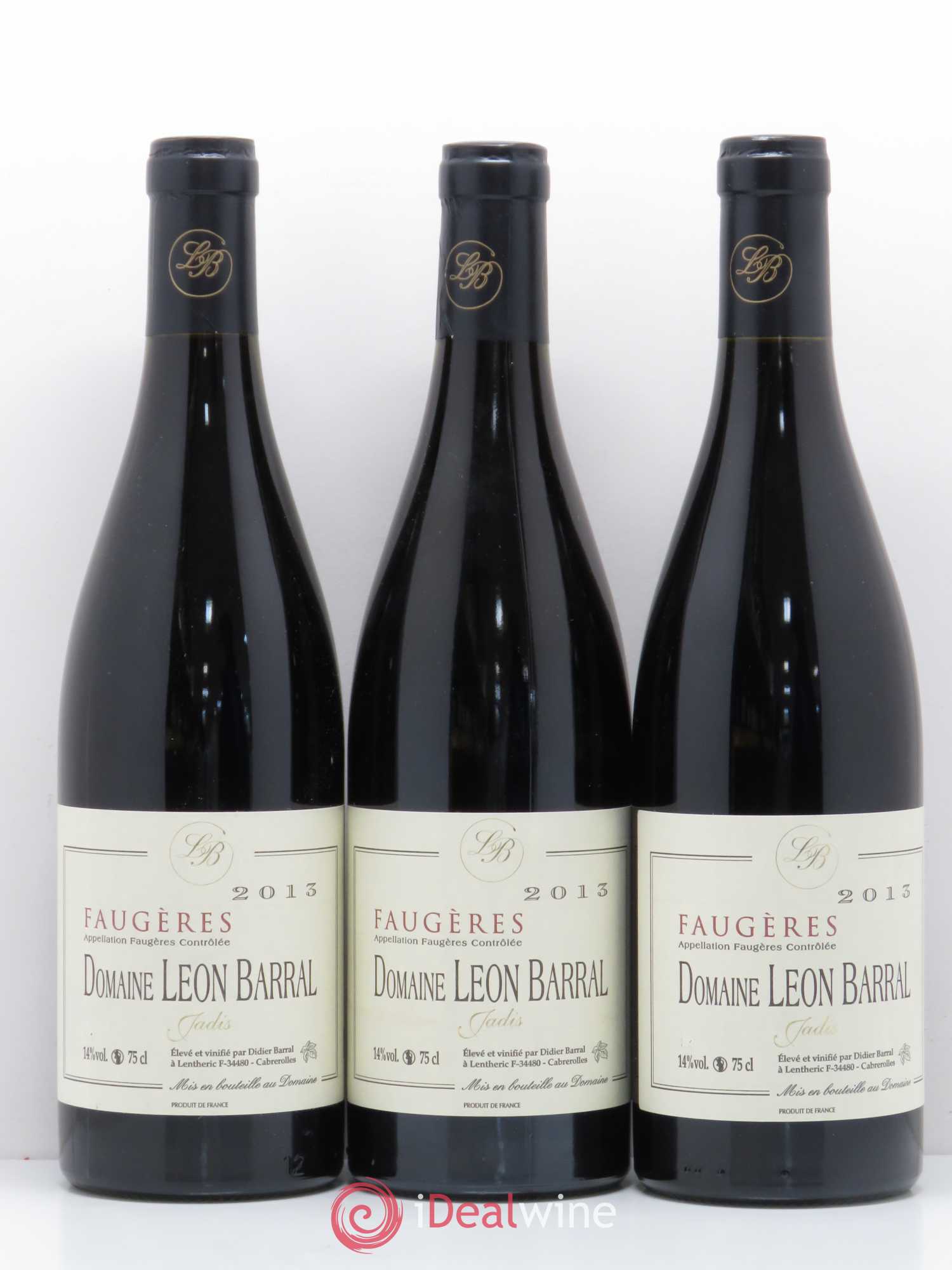 Faugères Jadis Domaine Léon Barral 2013 - Lot de 12 bouteilles - 4