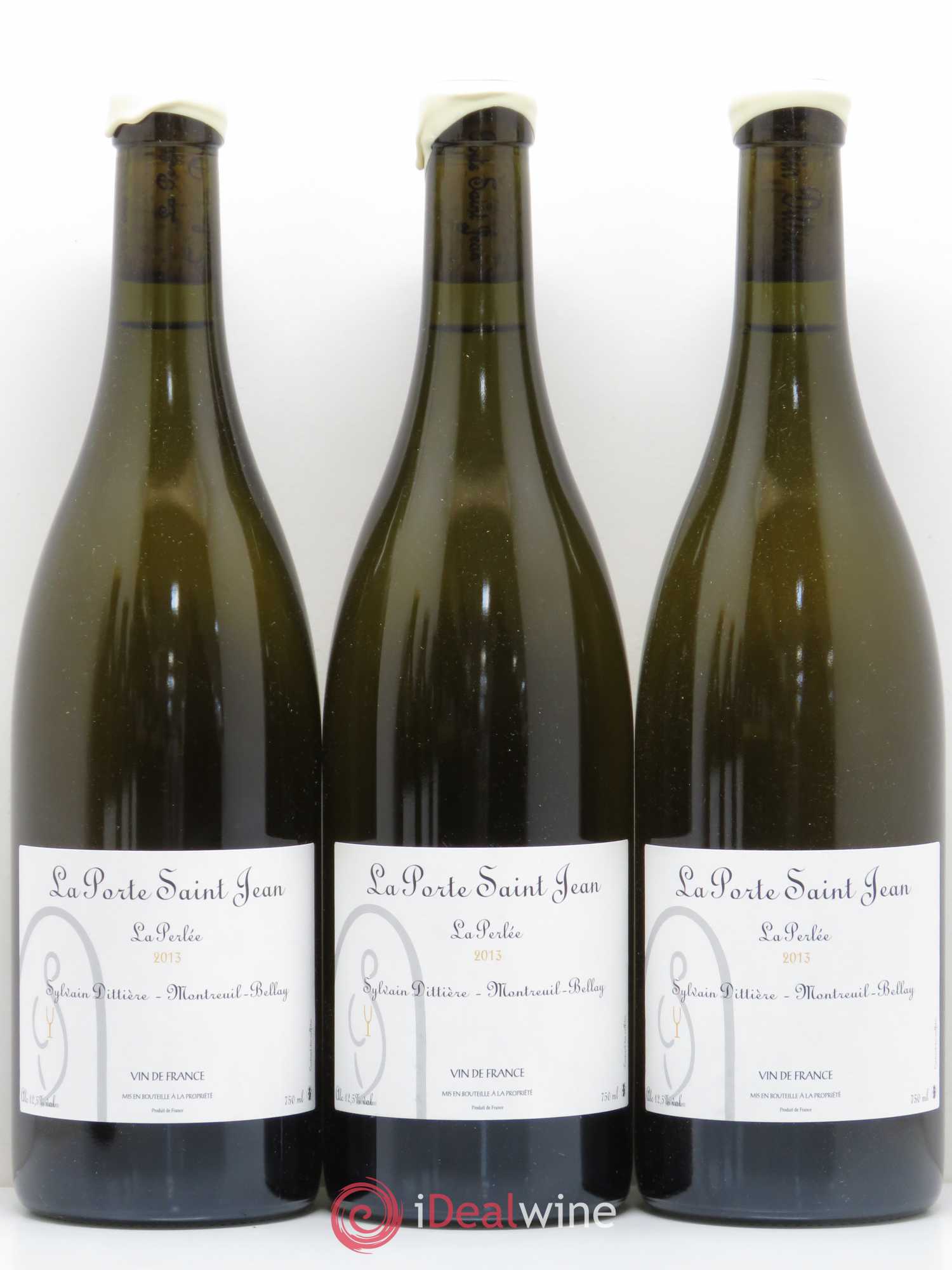 Vin de France La Perlée La Porte Saint Jean 2013 - Lot de 6 bouteilles - 1