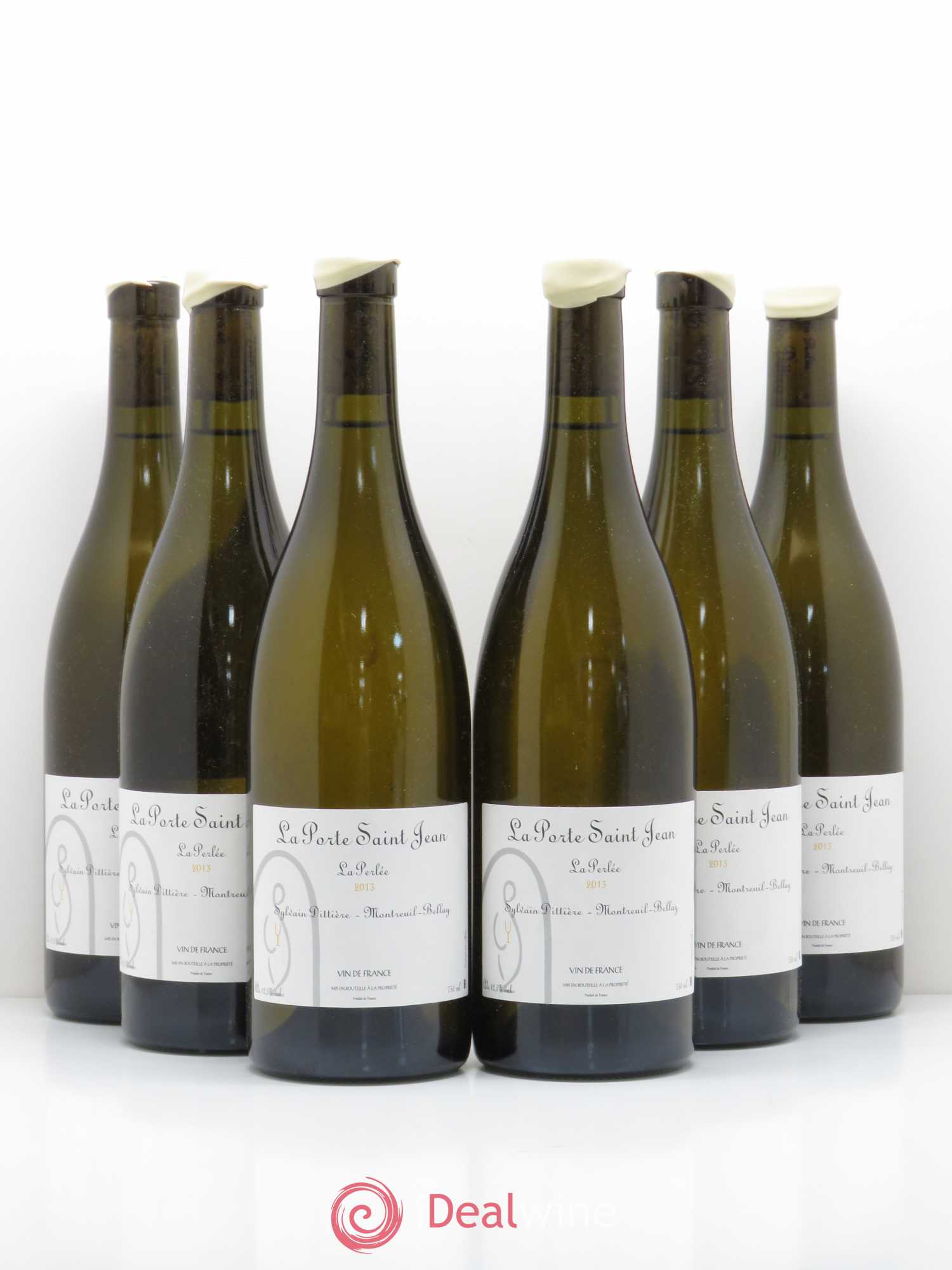 Vin de France La Perlée La Porte Saint Jean 2013 - Lotto di 6 bottiglie - 0