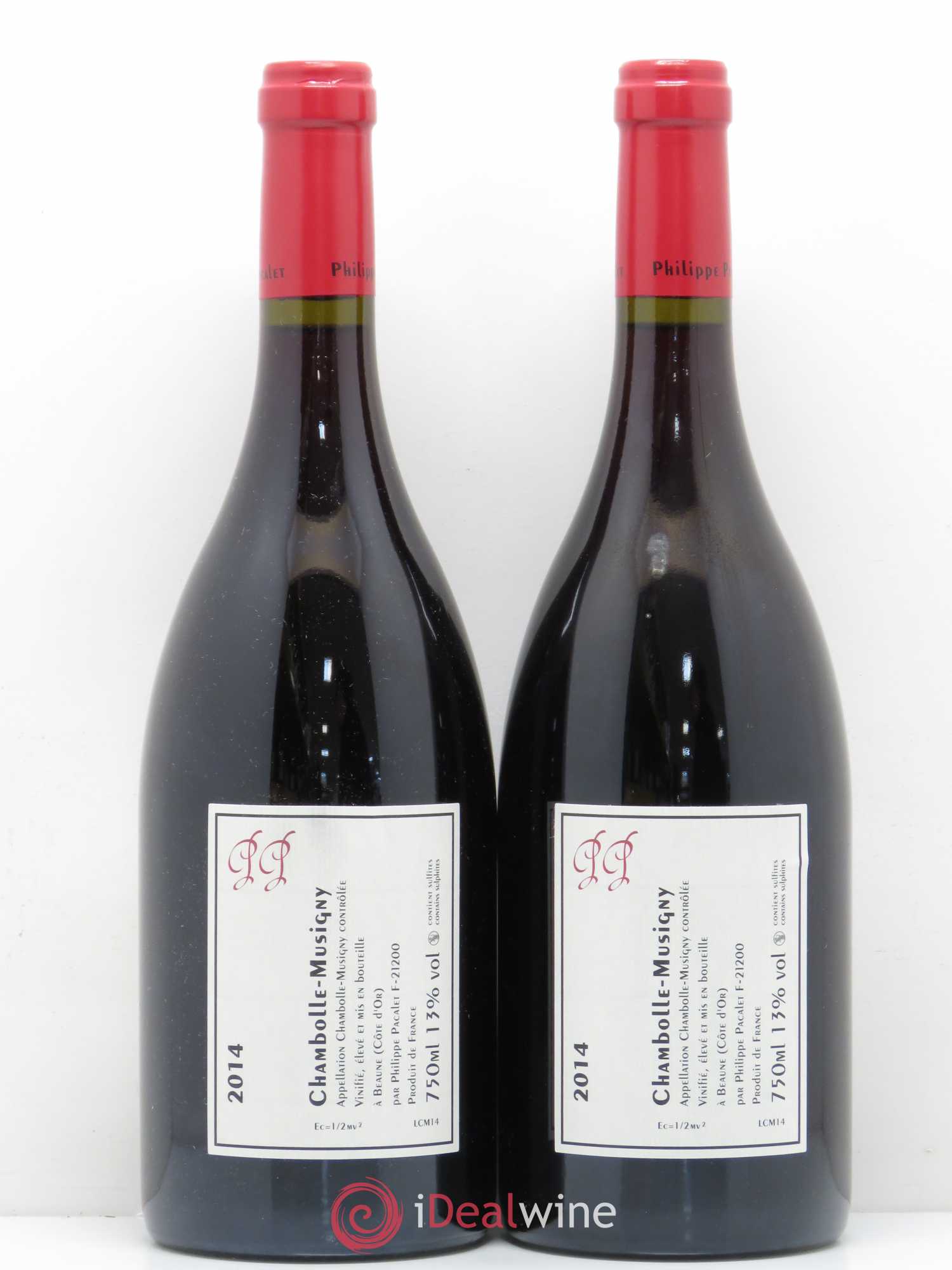 Chambolle-Musigny Philippe Pacalet 2014 - Lot de 2 bouteilles - 1
