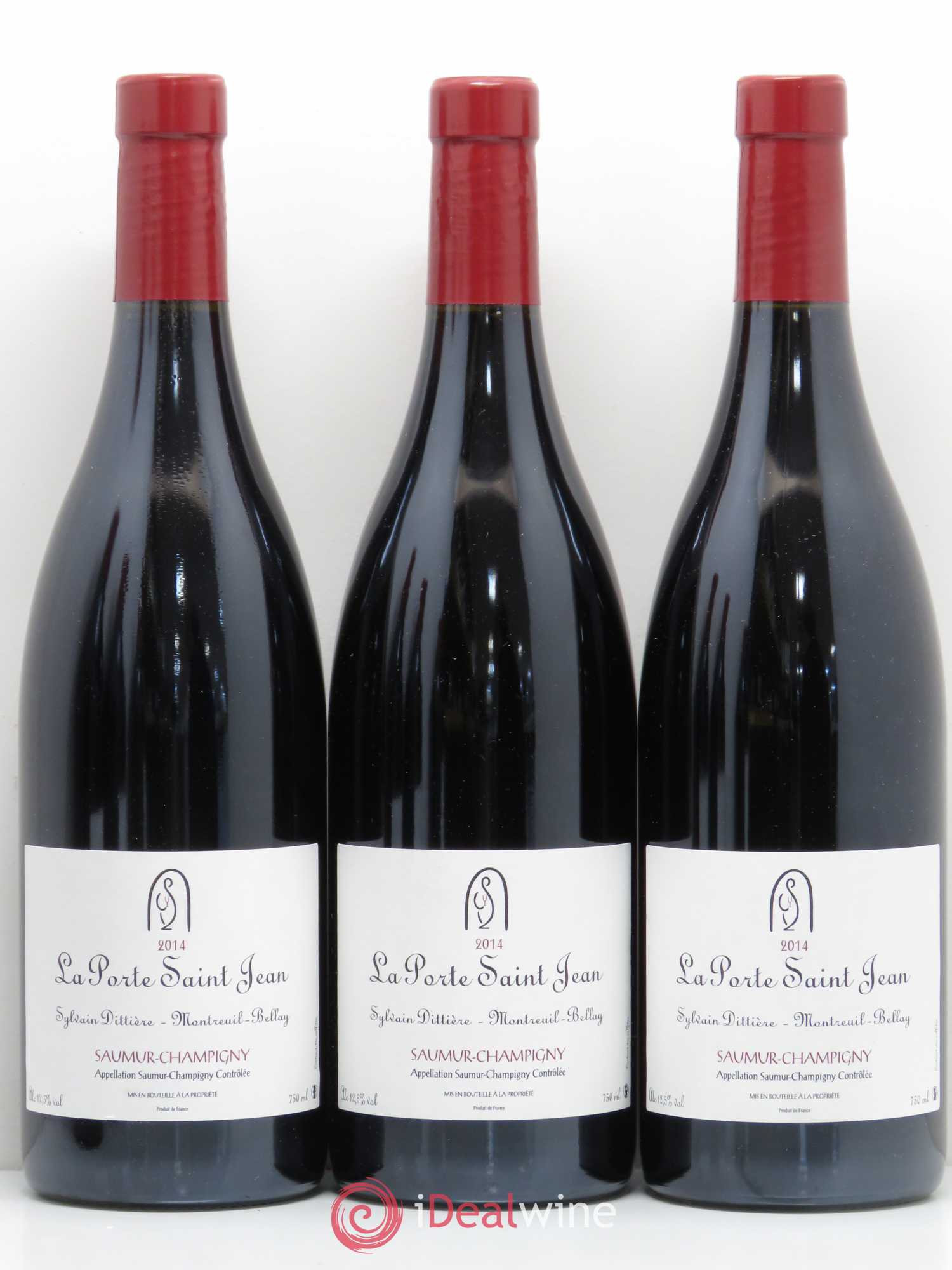 Saumur-Champigny La Porte Saint Jean 2014 - Lot de 6 bouteilles - 1