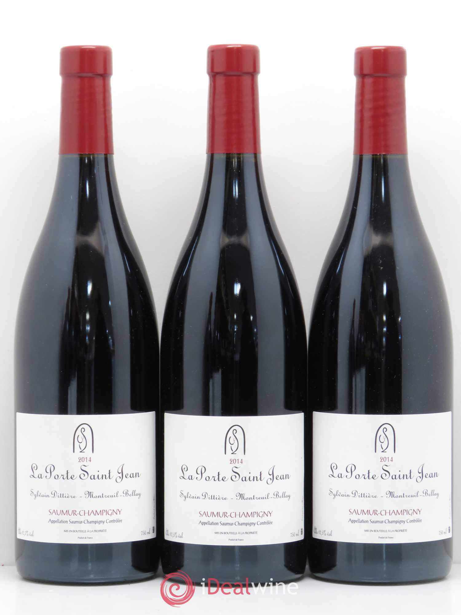 Saumur-Champigny La Porte Saint Jean 2014 - Lot de 6 bouteilles - 1