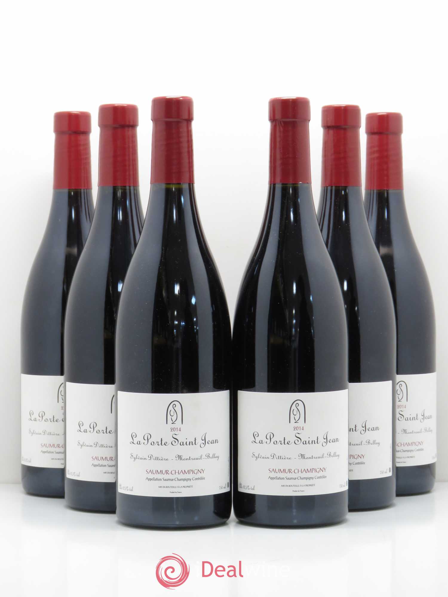 Saumur-Champigny La Porte Saint Jean 2014 - Lot de 6 bouteilles - 0