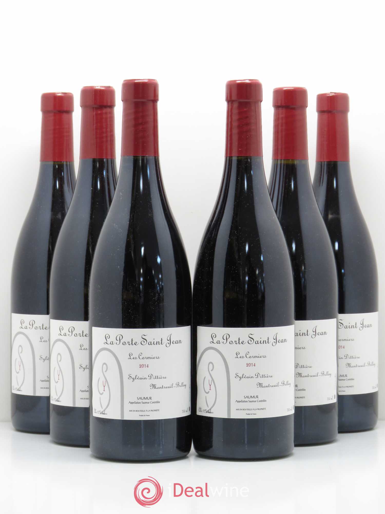 Saumur Les Cormiers La Porte Saint Jean 2014 - Lot de 6 bouteilles - 0