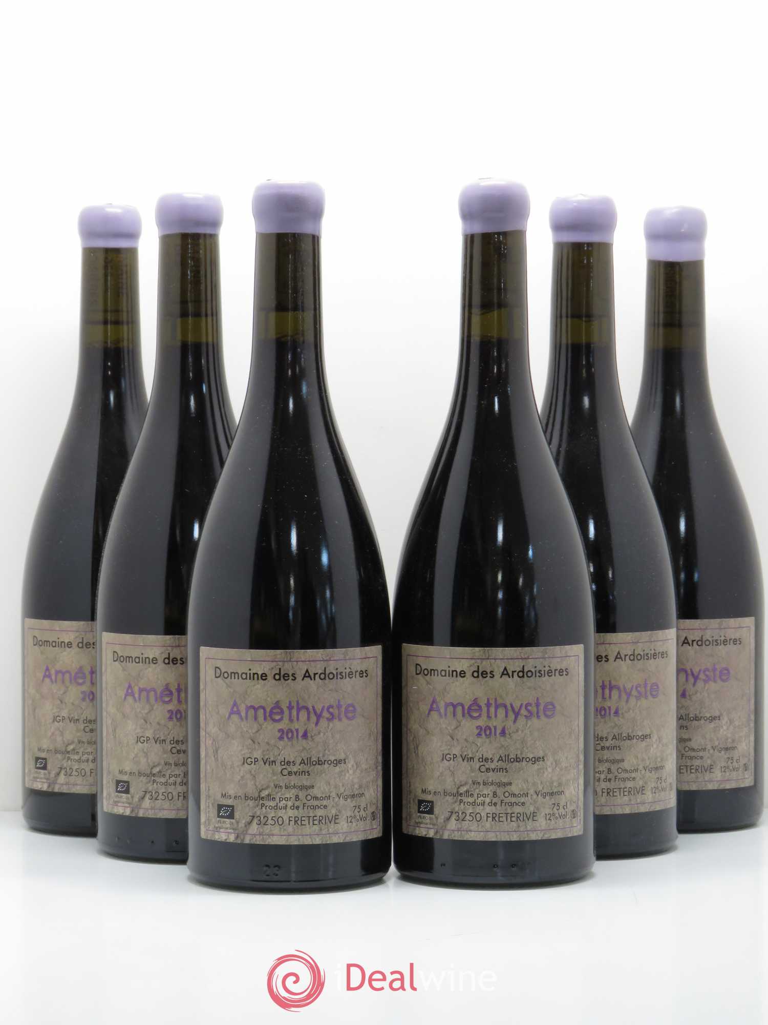 Vin des Allobroges Cevins Améthyste Ardoisières (Domaine des) 2014 - Lot de 6 bouteilles - 0