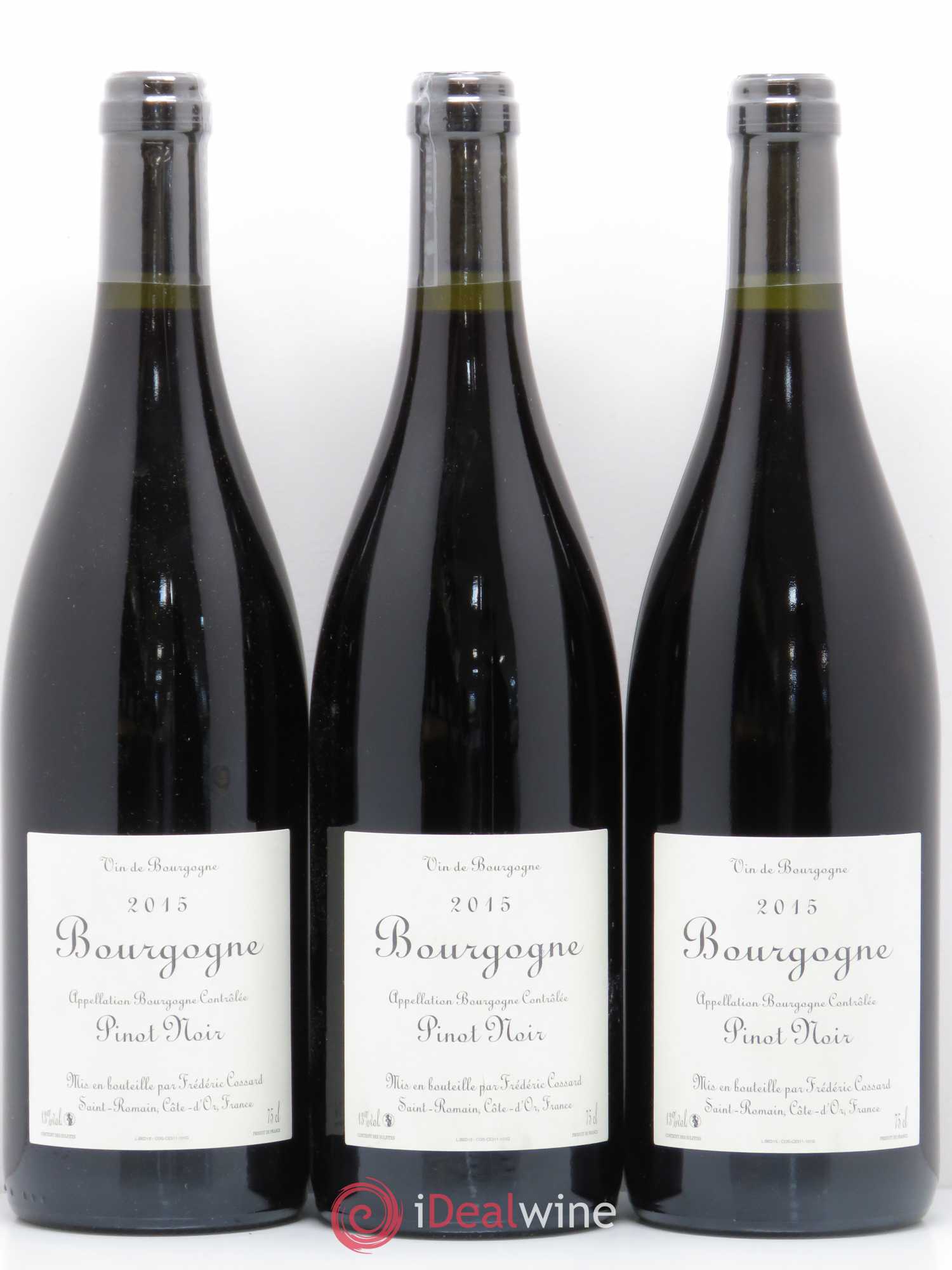 Bourgogne Bedeau Domaine de Chassorney - Frédéric Cossard 2015 - Lot de 6 bouteilles - 2