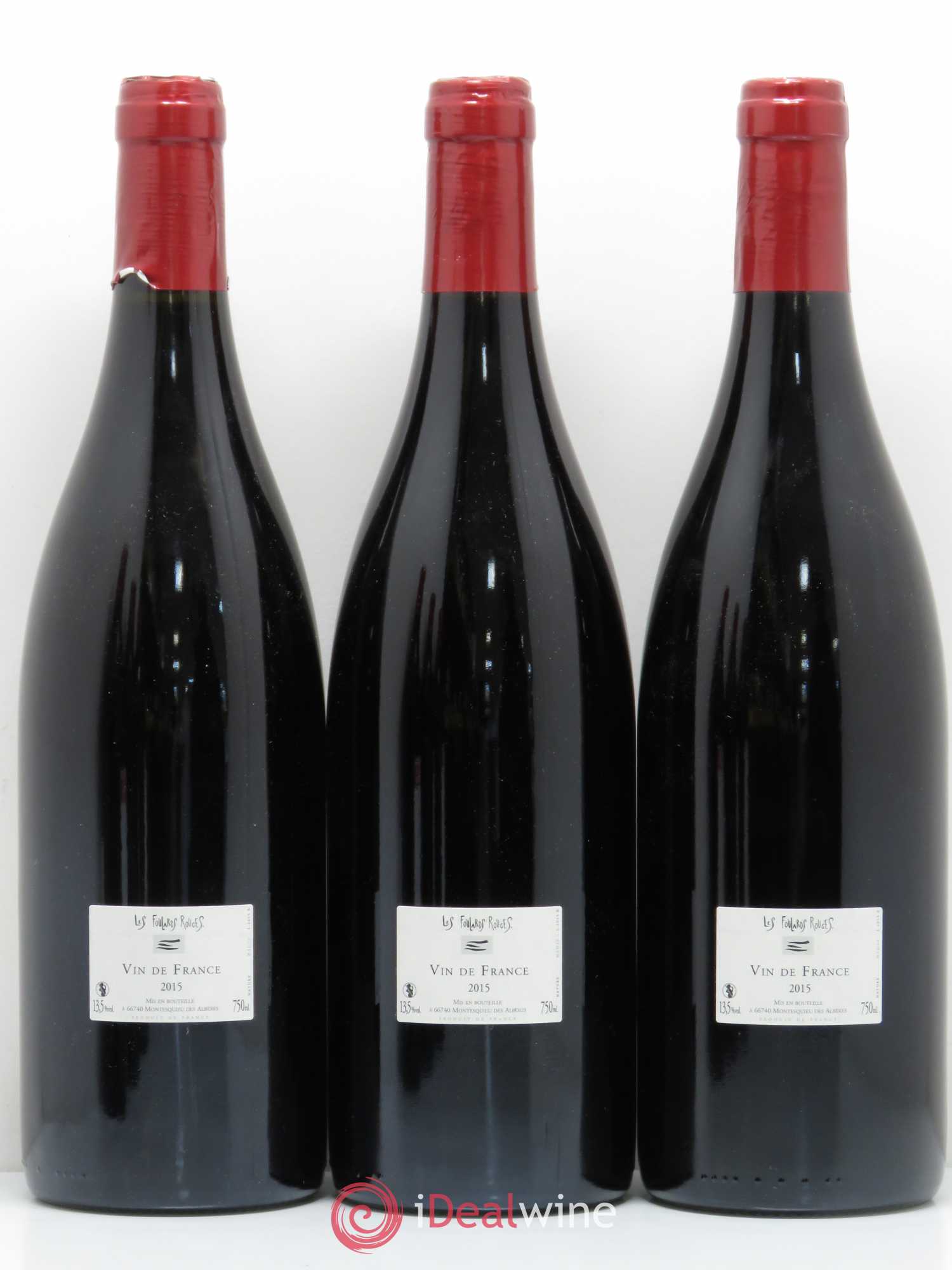 Vin de France Frida Les Foulards Rouges 2015 - Lot de 6 bouteilles - 2