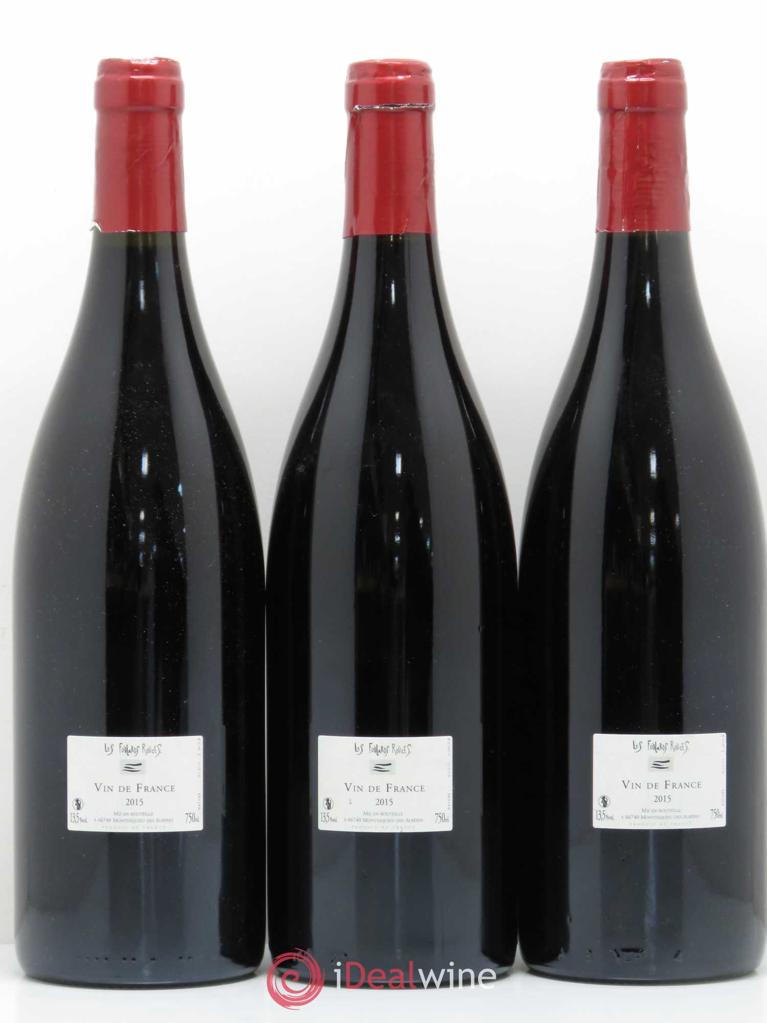 Vin de France Frida Les Foulards Rouges 2015 - Lot de 6 bouteilles - 4