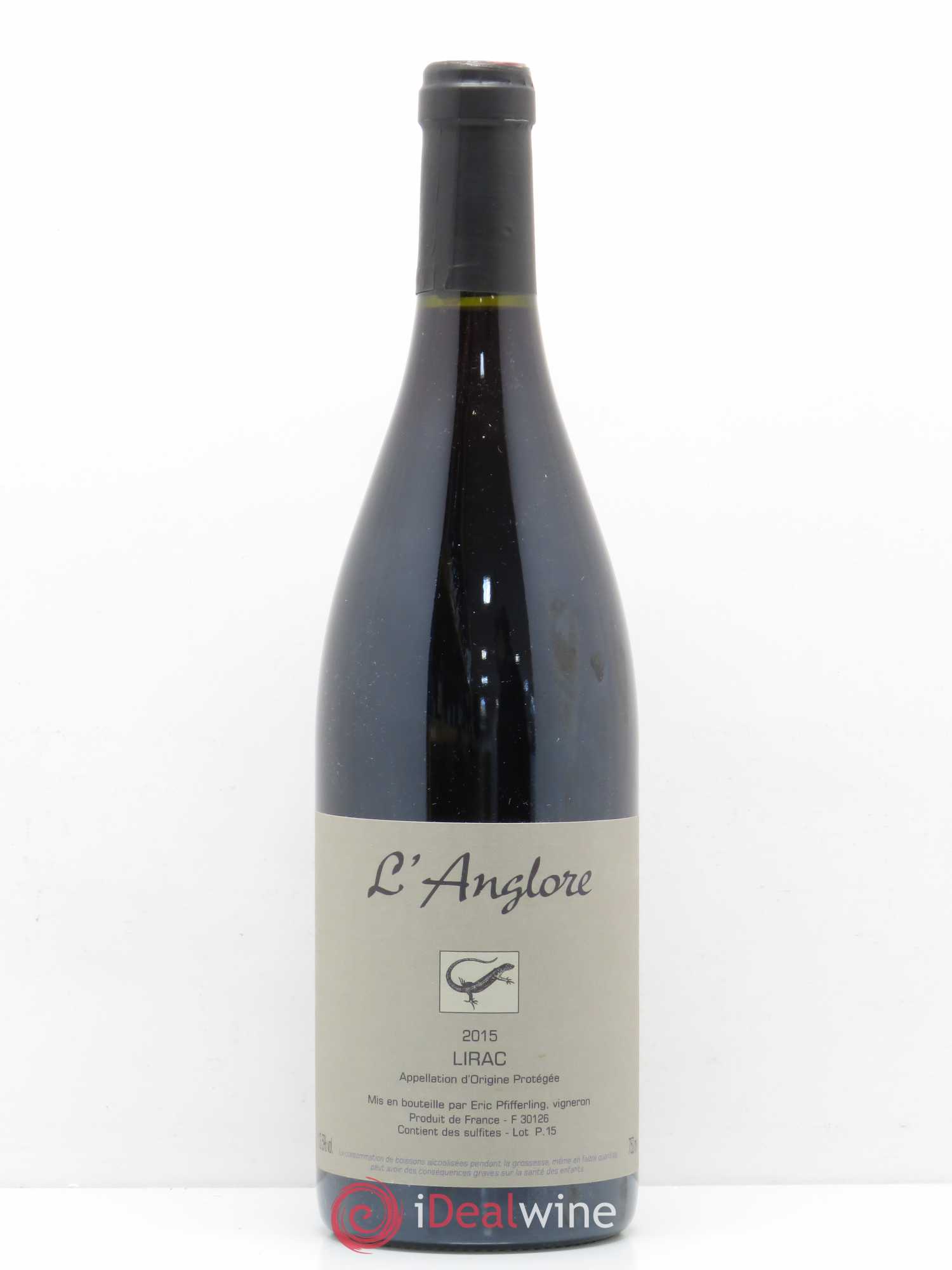 Lirac Domaine L'Anglore 2015 - Lot de 1 bouteille - 0