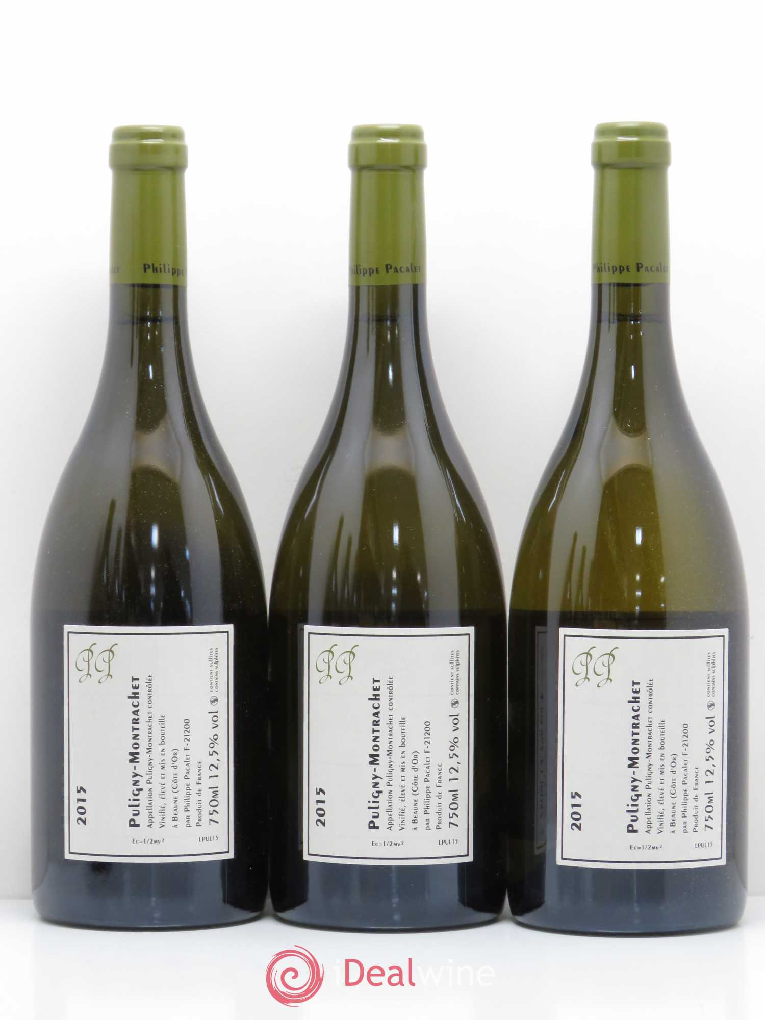 Puligny-Montrachet Philippe Pacalet 2015 - Lot de 6 bouteilles - 2