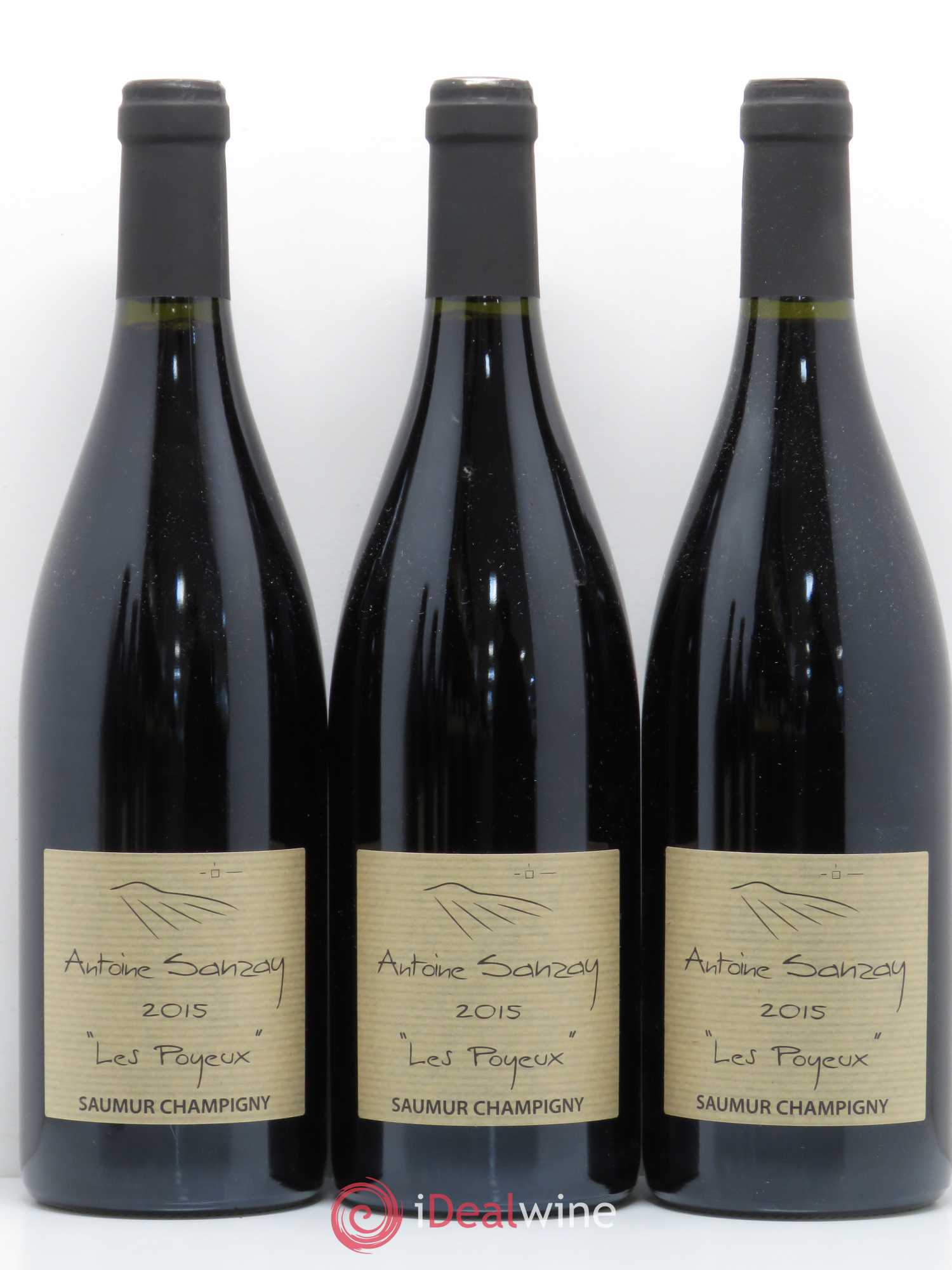 Saumur-Champigny Les Poyeux Antoine Sanzay 2015 - Lot de 6 bouteilles - 1