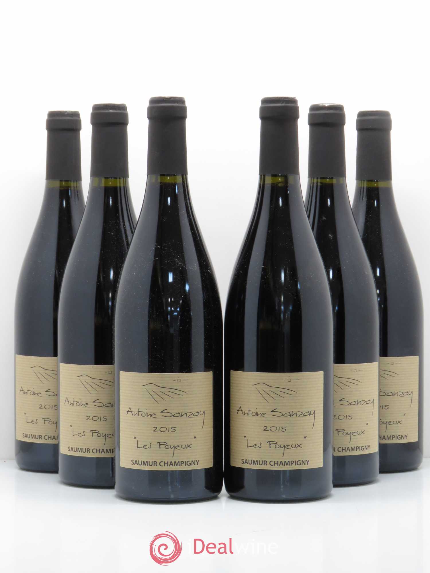 Saumur-Champigny Les Poyeux Antoine Sanzay 2015 - Lot de 6 bouteilles - 0