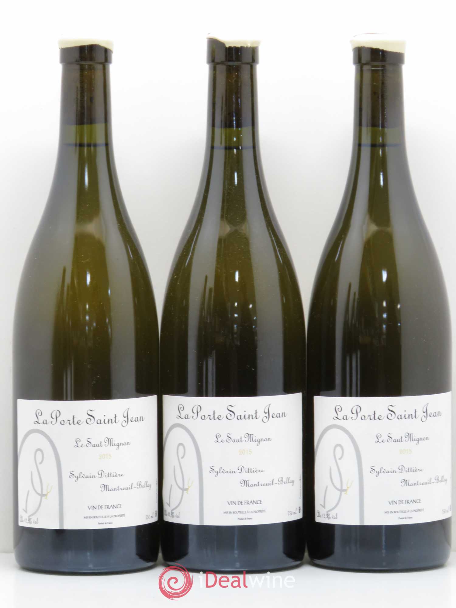 Vin de France Le Saut mignon La Porte Saint-Jean 2015 - Posten von 6 Flaschen - 1