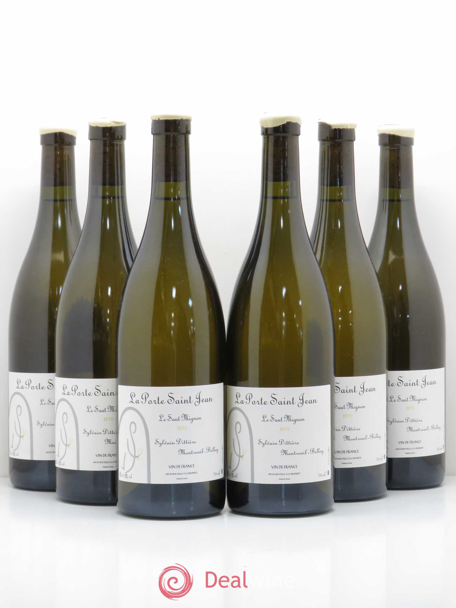 Vin de France Le Saut mignon La Porte Saint-Jean 2015 - Posten von 6 Flaschen - 0
