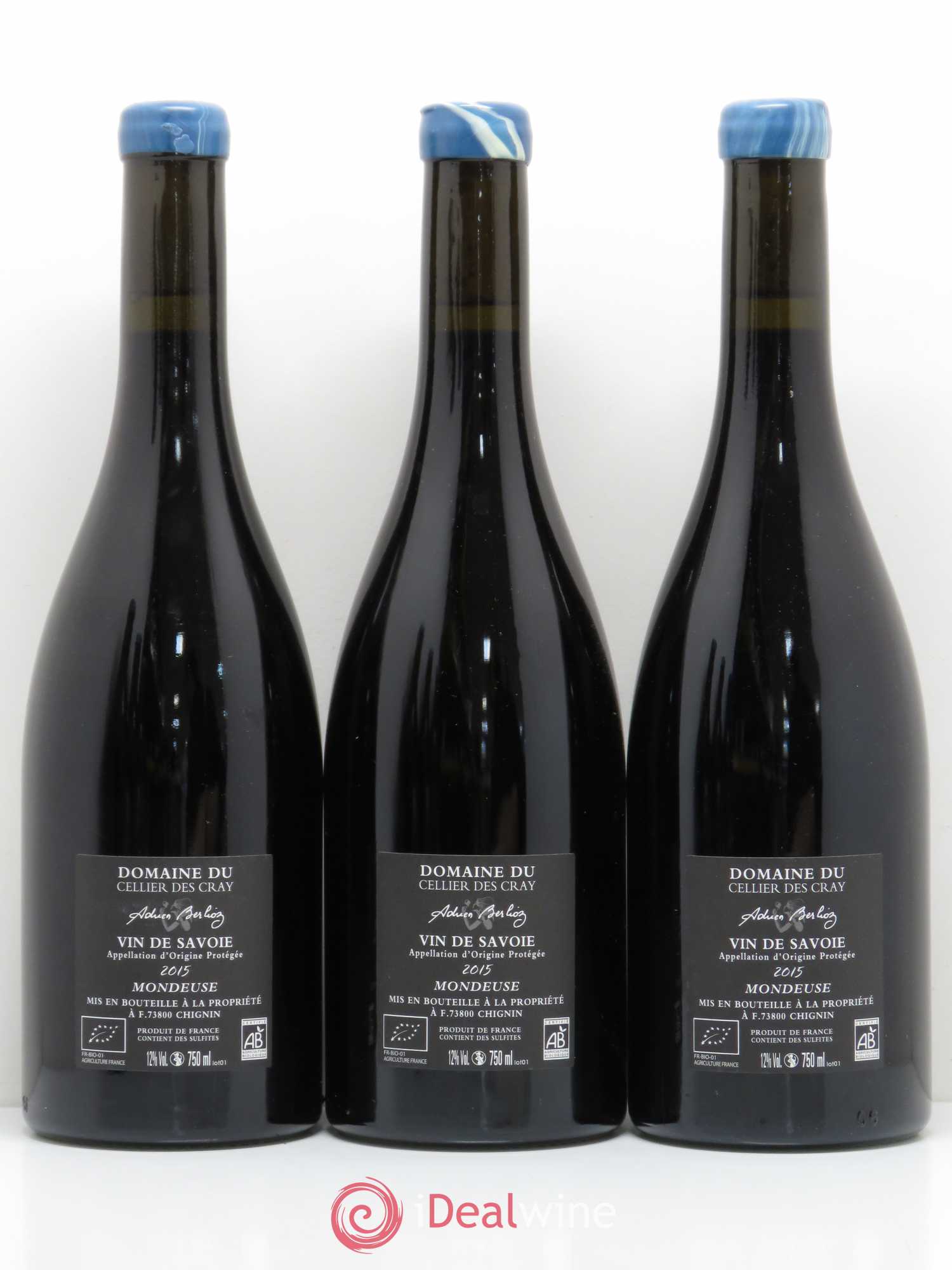 Vin de Savoie Cuvée Rosa Mondeuse Domaine du Cellier des Cray Adrien Berlioz 2015 - Lot of 6 bottles - 2