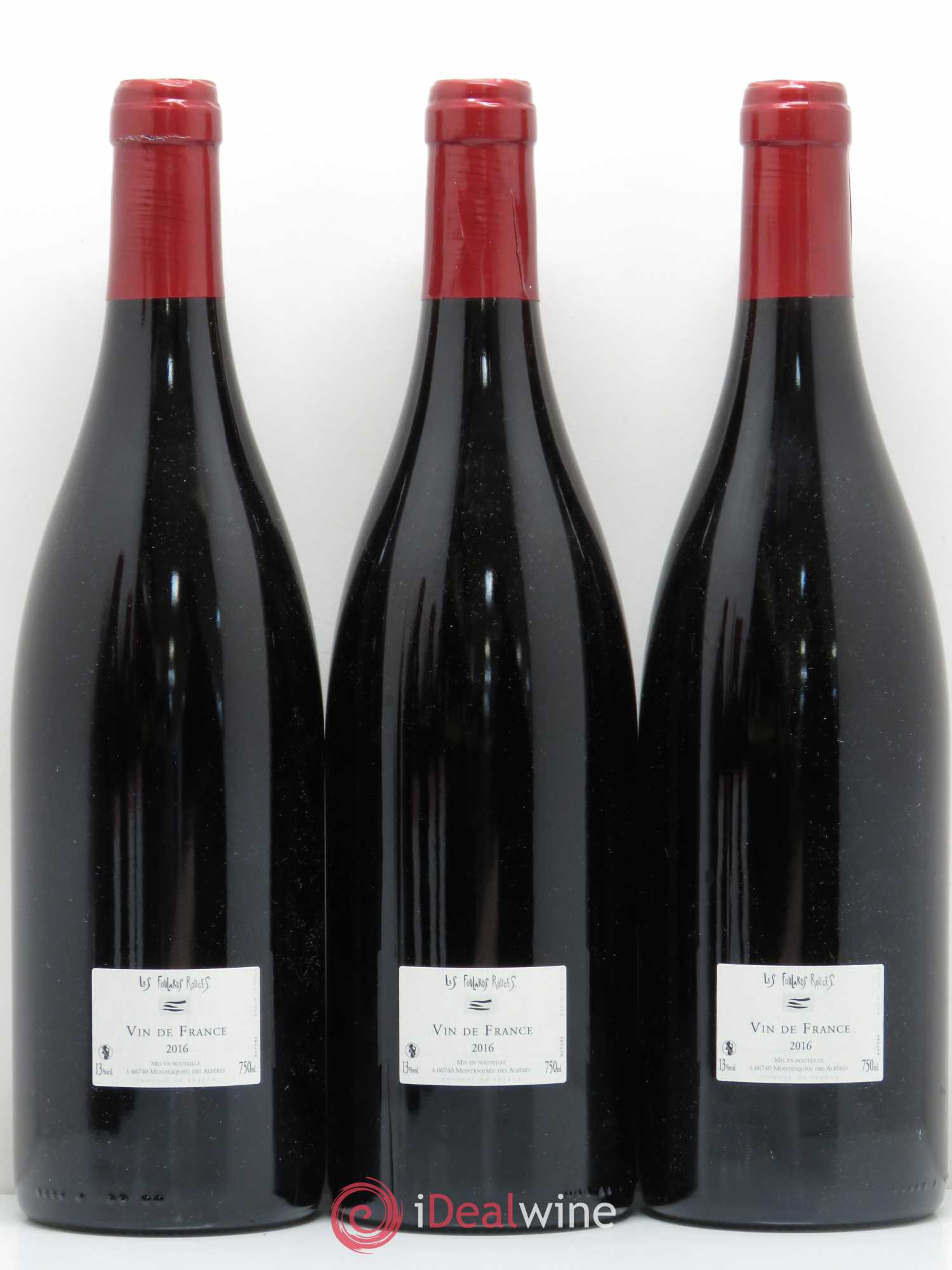 Vin de France Frida Les Foulards Rouges 2016 - Lot de 6 bouteilles - 2