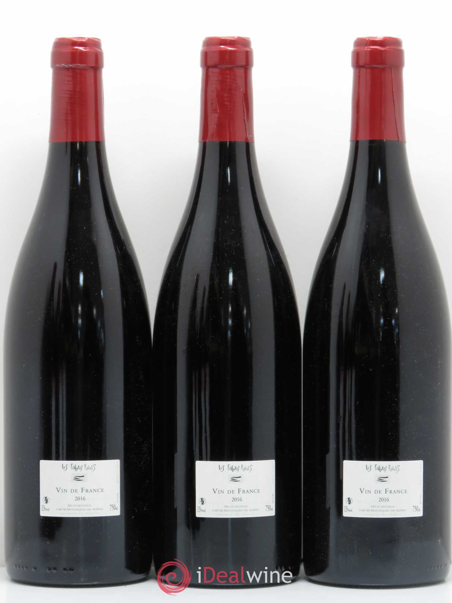 Vin de France Frida Les Foulards Rouges 2016 - Lot de 6 bouteilles - 4