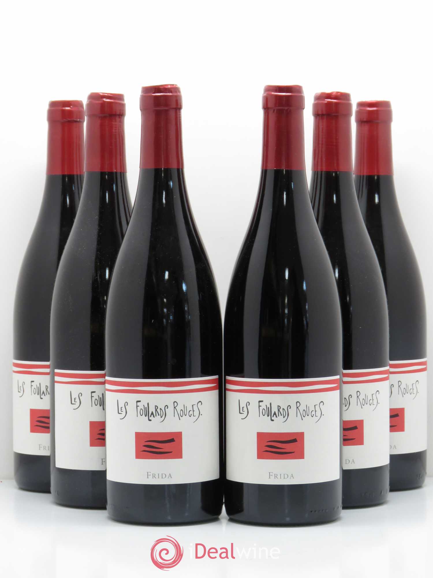 Vin de France Frida Les Foulards Rouges 2016 - Lot de 6 bouteilles - 0