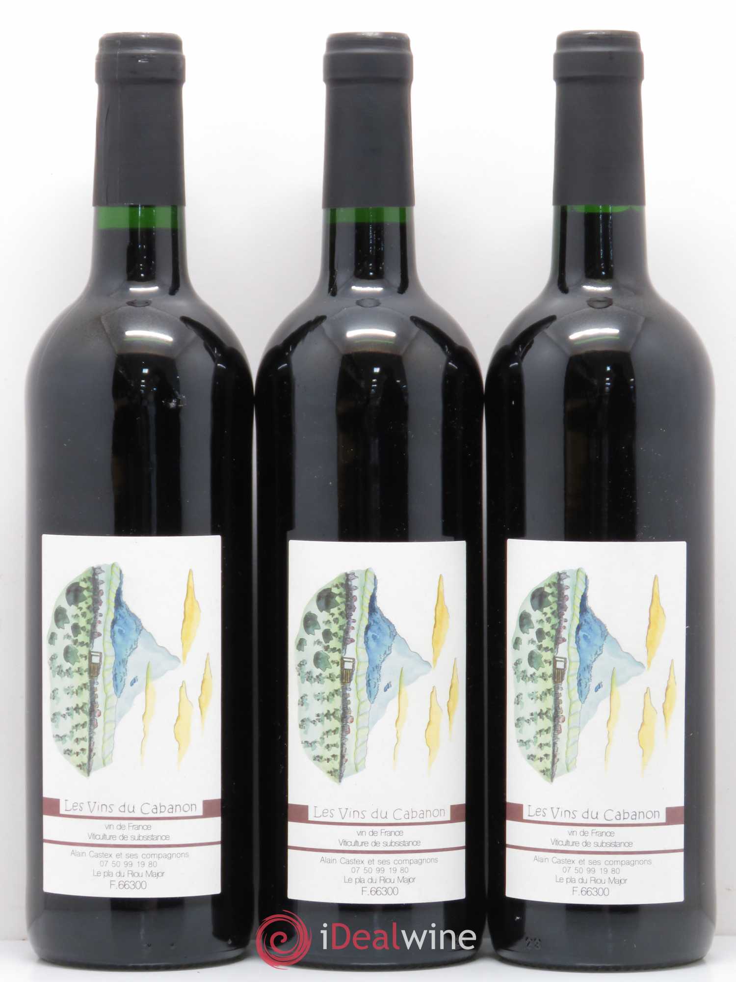 Vin de France Poudre d'escampette Les vins du Cabanon 2016 - Posten von 6 Flaschen - 3