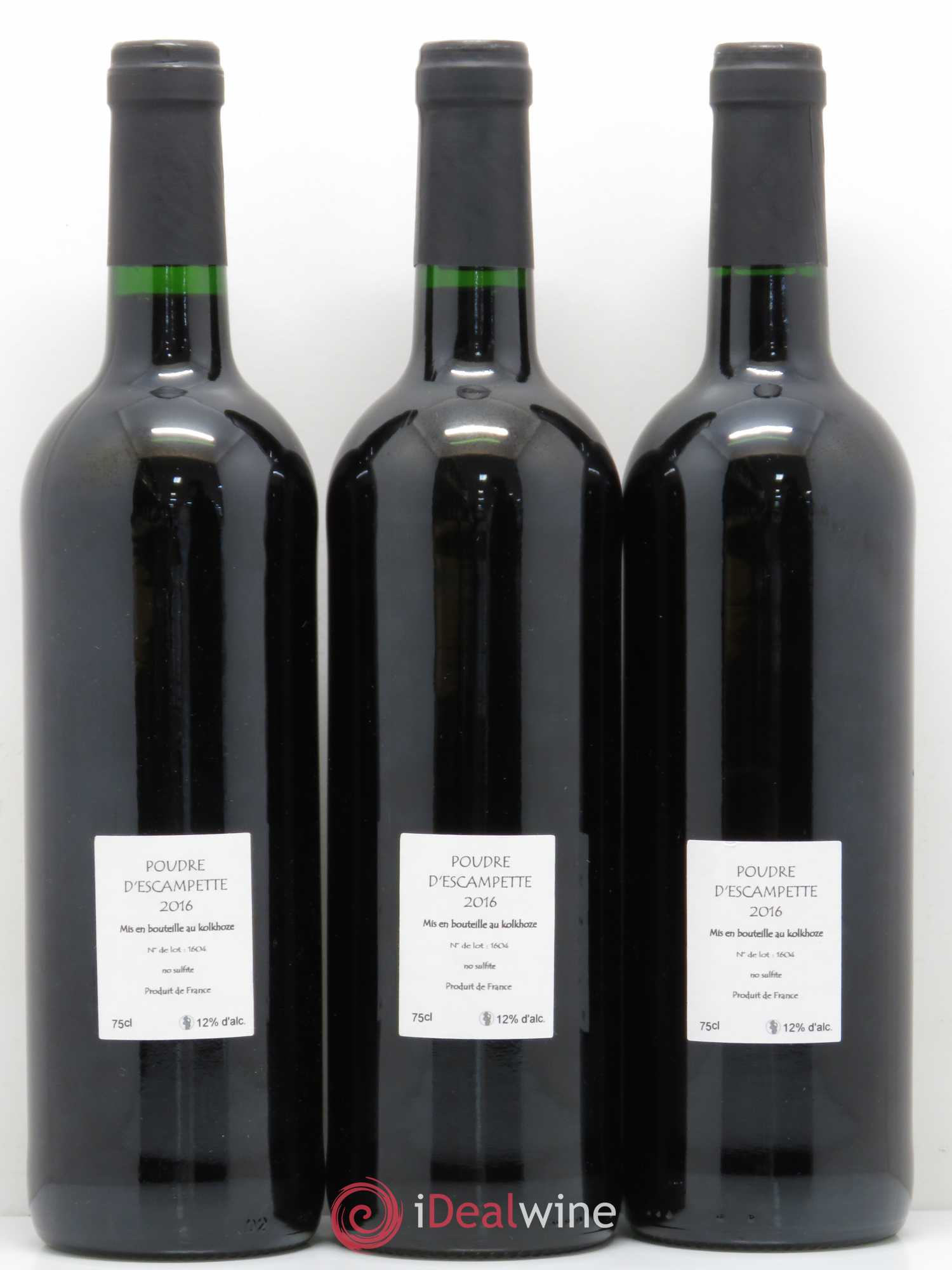 Vin de France Poudre d'escampette Les vins du Cabanon 2016 - Posten von 6 Flaschen - 4
