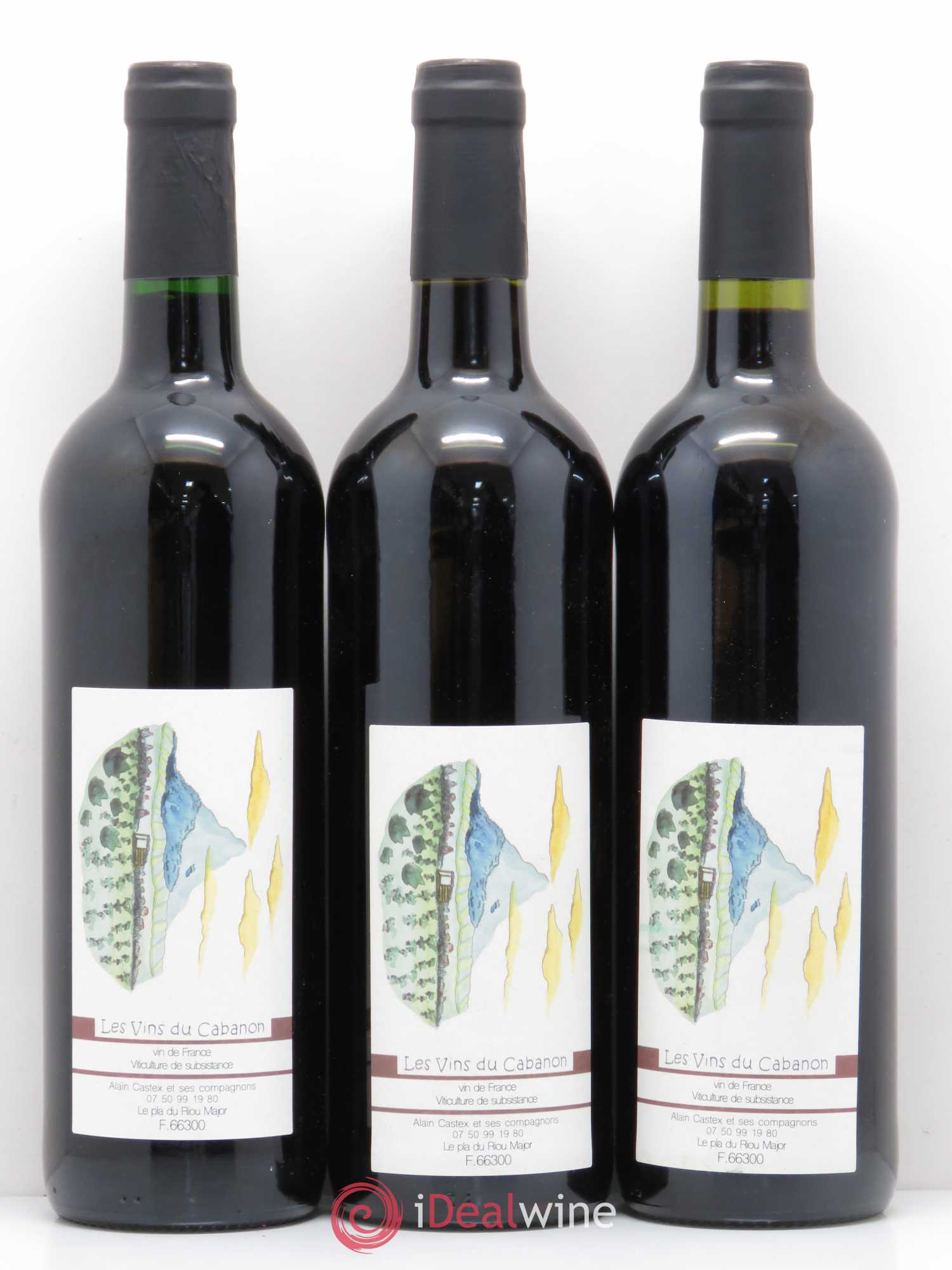 Vin de France Poudre d'escampette Les vins du cabanon 2016 - Posten von 6 Flaschen - 3