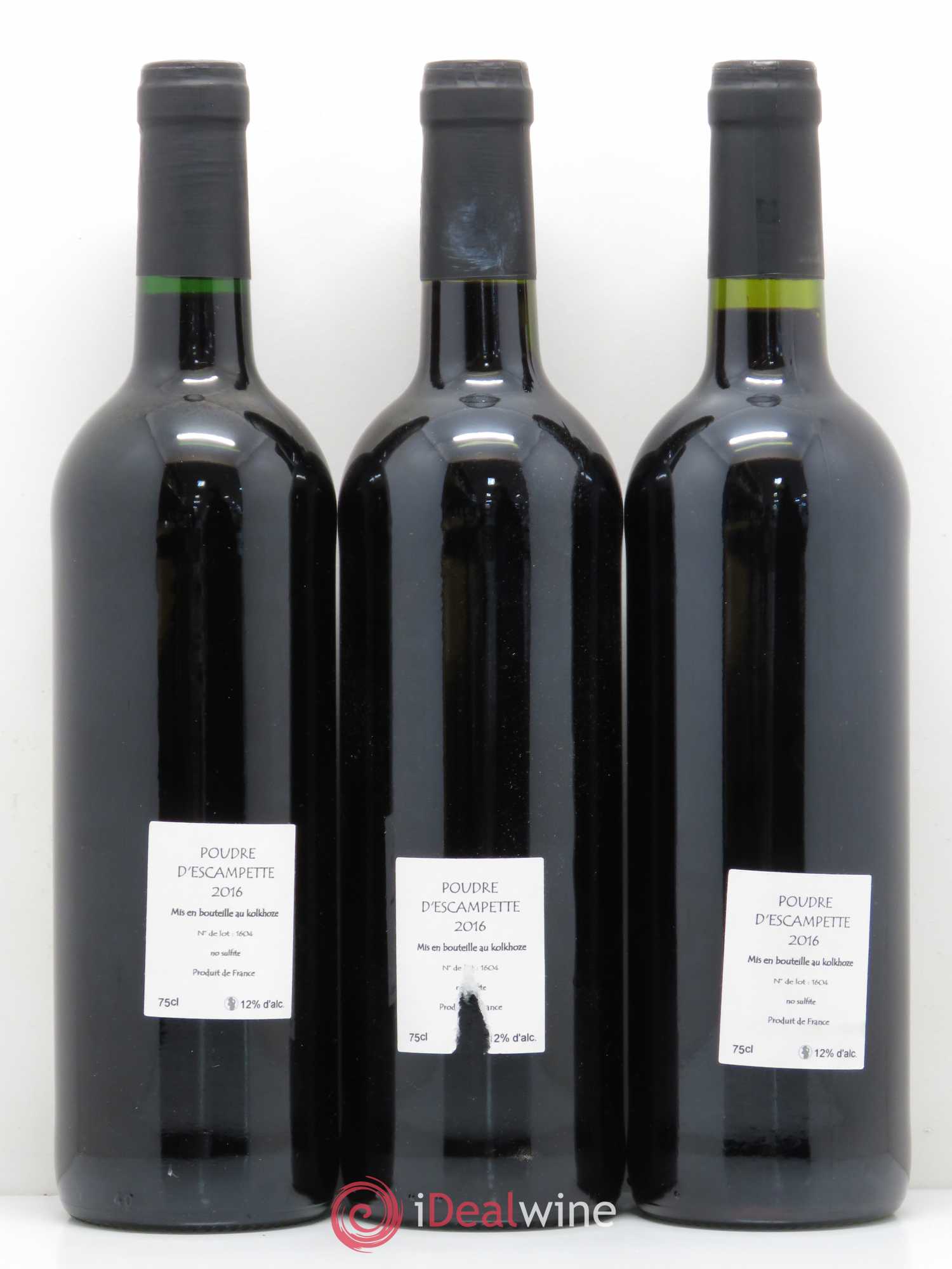 Vin de France Poudre d'escampette Les vins du cabanon 2016 - Posten von 6 Flaschen - 4