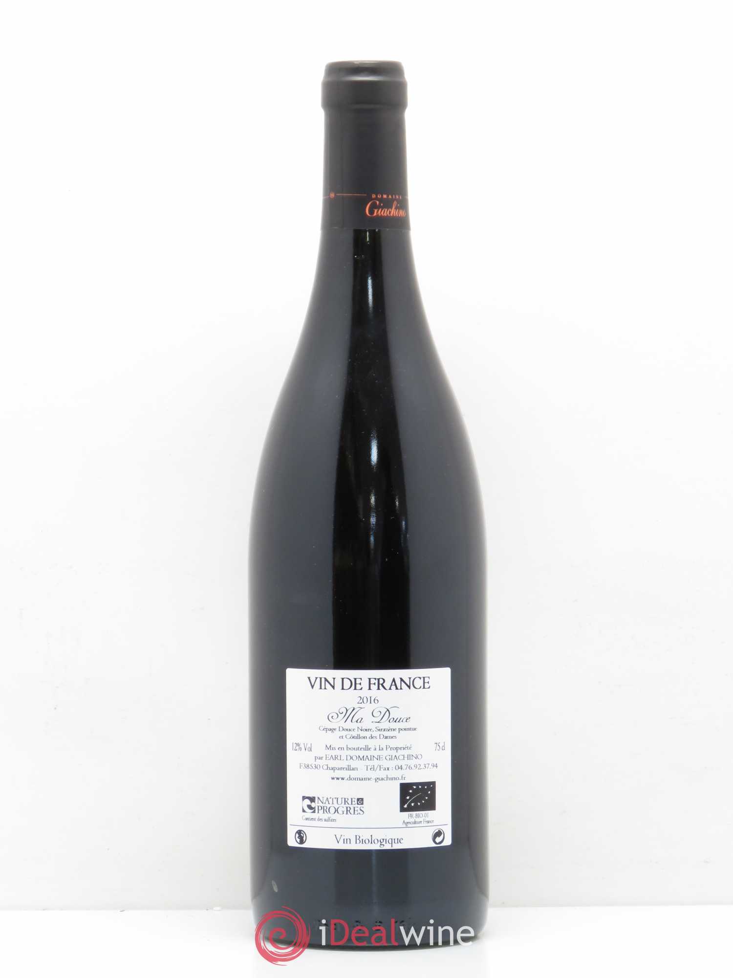 Vin de Savoie Ma douce Giachino 2016 - Posten von 1 Flasche - 1