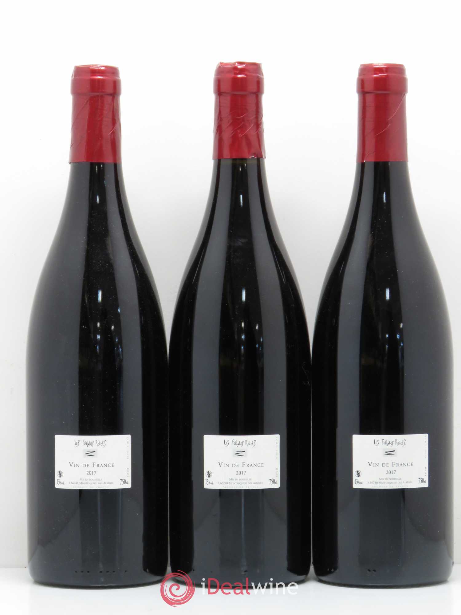 Vin de France Frida Les Foulards Rouges 2017 - Lot de 12 bouteilles - 2