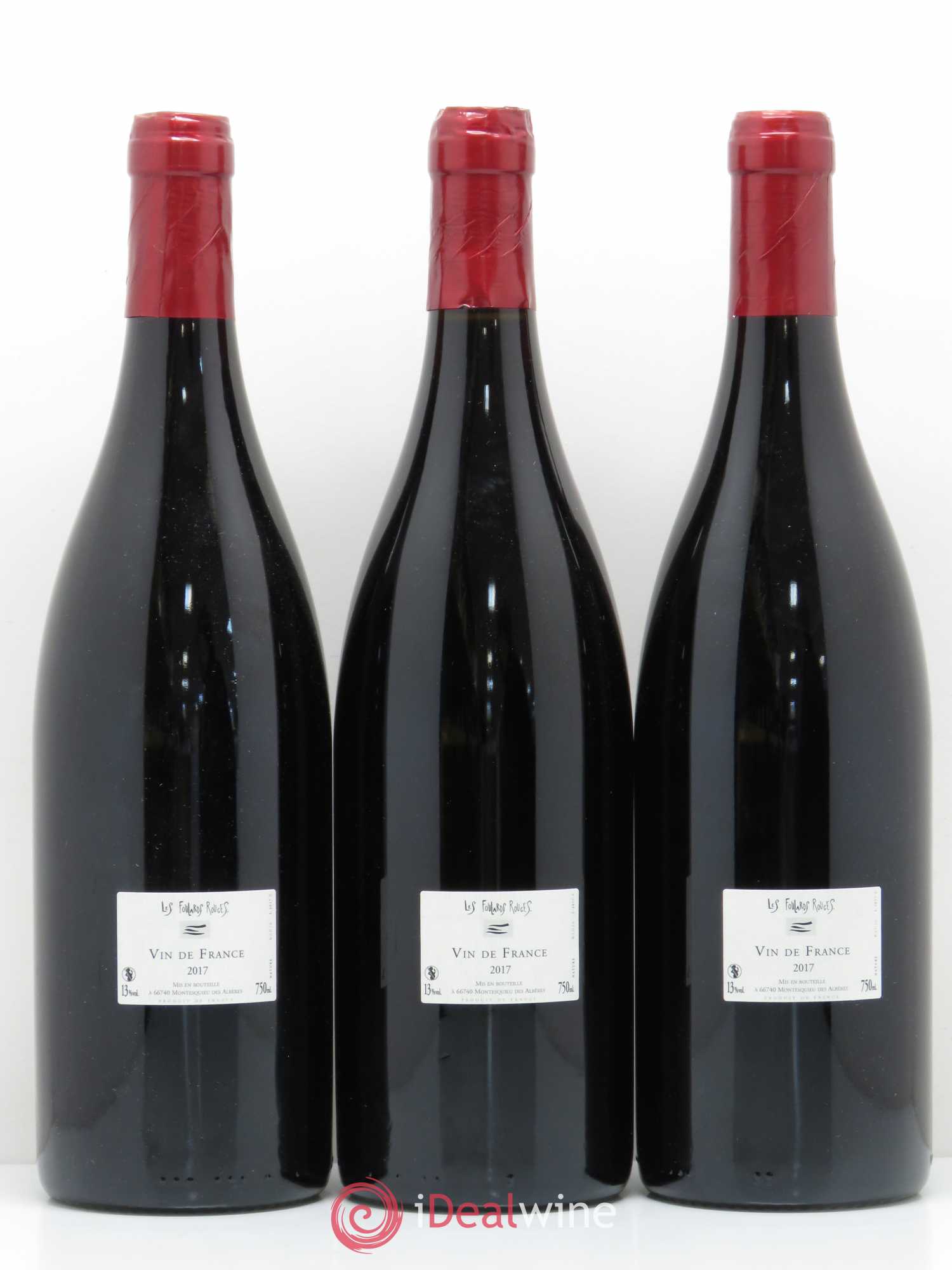 Vin de France Frida Les Foulards Rouges 2017 - Lot de 12 bouteilles - 8