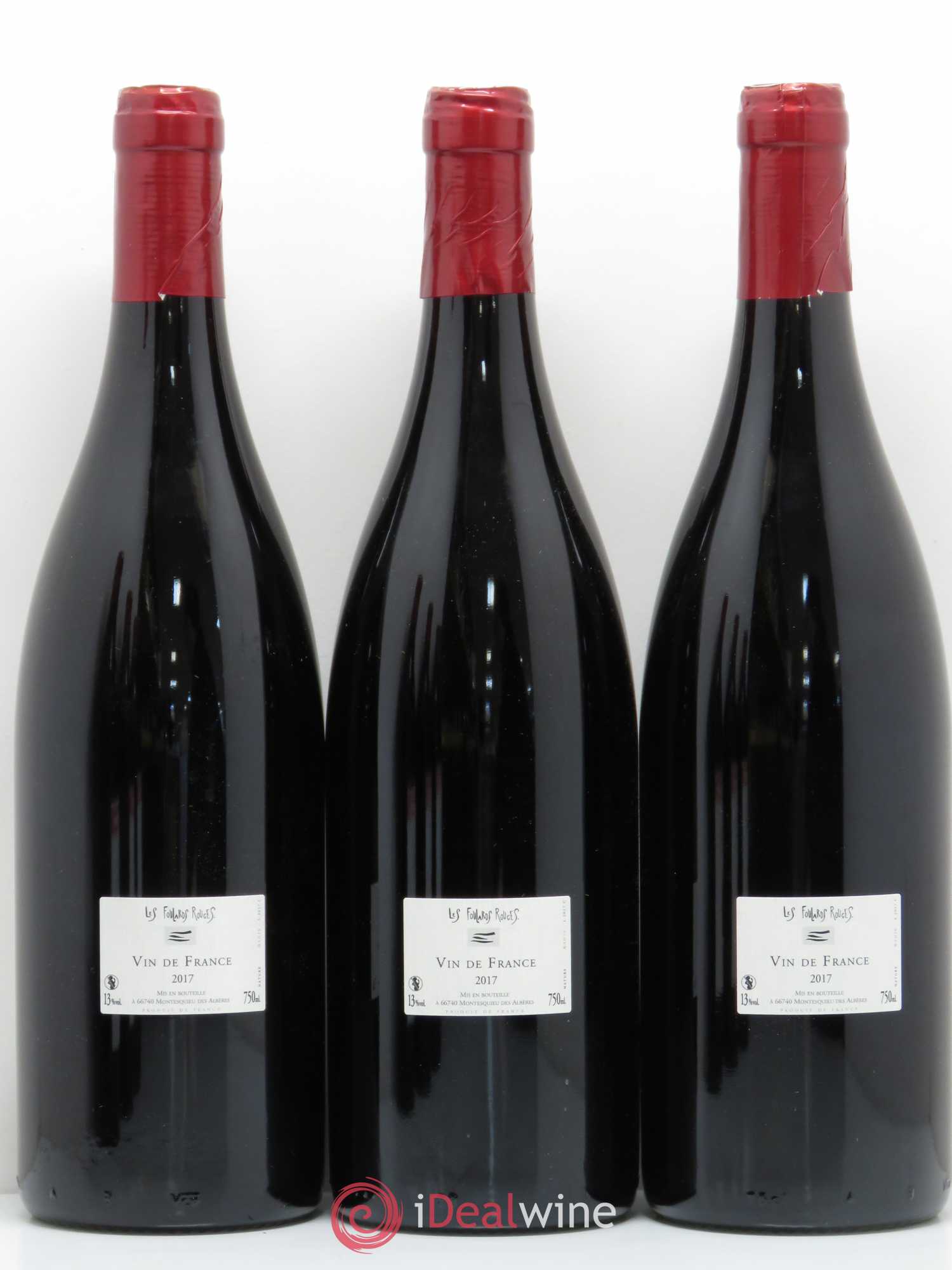 Vin de France Frida Les Foulards Rouges 2017 - Lot de 6 bouteilles - 2