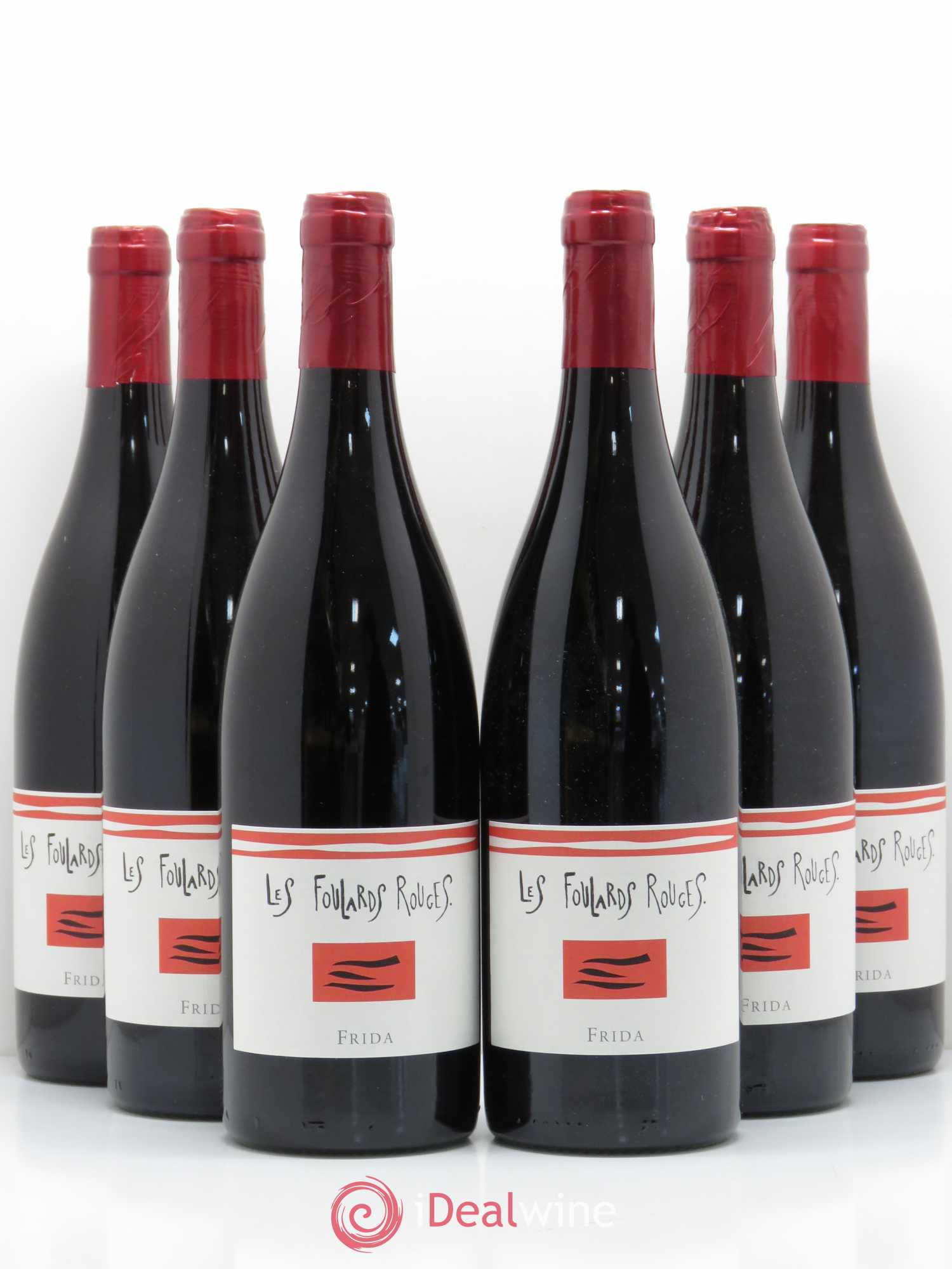 Vin de France Frida Les Foulards Rouges 2017 - Lot de 6 bouteilles - 0
