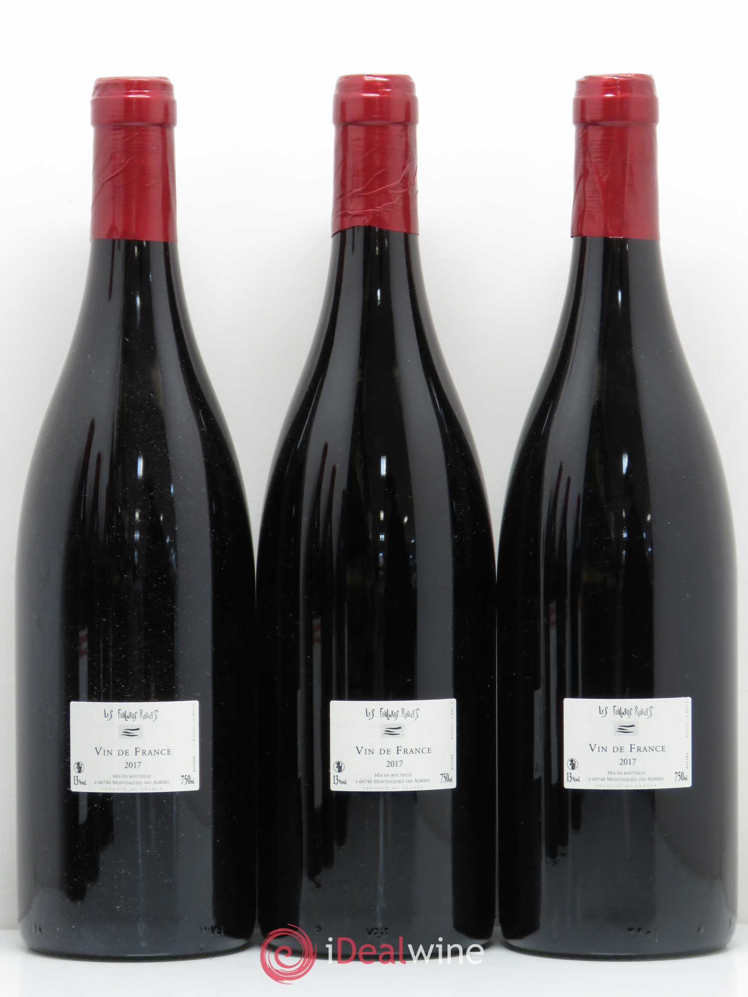 Vin de France Frida Les Foulards Rouges 2017 - Lot de 6 bouteilles - 2