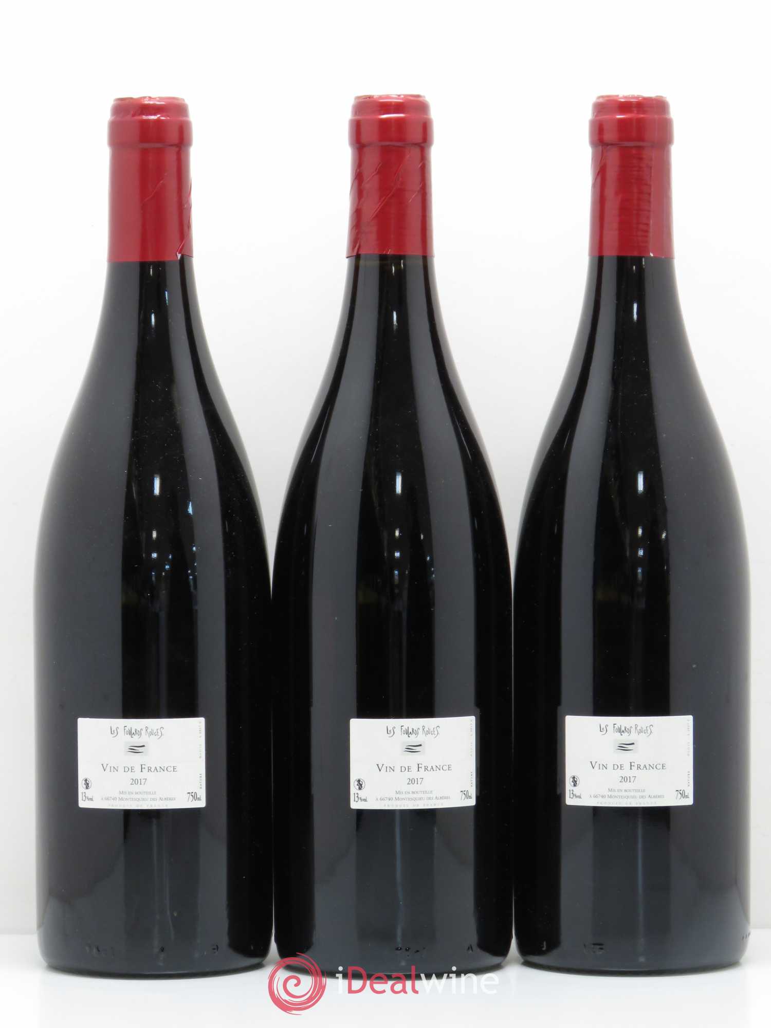 Vin de France Glaneurs Les Foulards Rouges 2017 - Lot of 6 bottles - 4