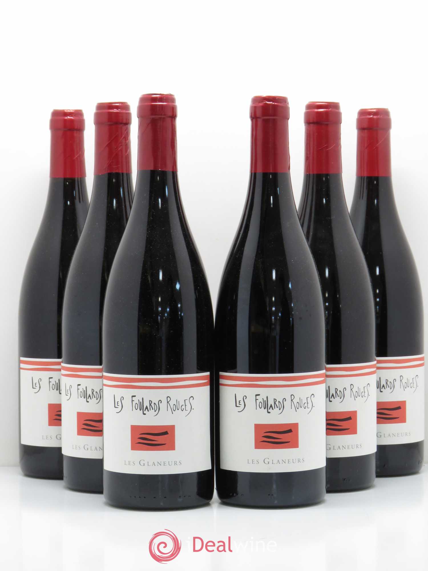 Vin de France Glaneurs Les Foulards Rouges 2017 - Lot of 6 bottles - 0