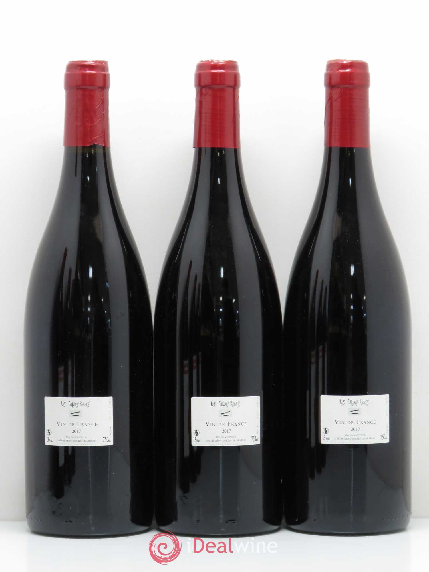 Vin de France Glaneurs Les Foulards Rouges 2017 - Lot of 6 bottles - 2