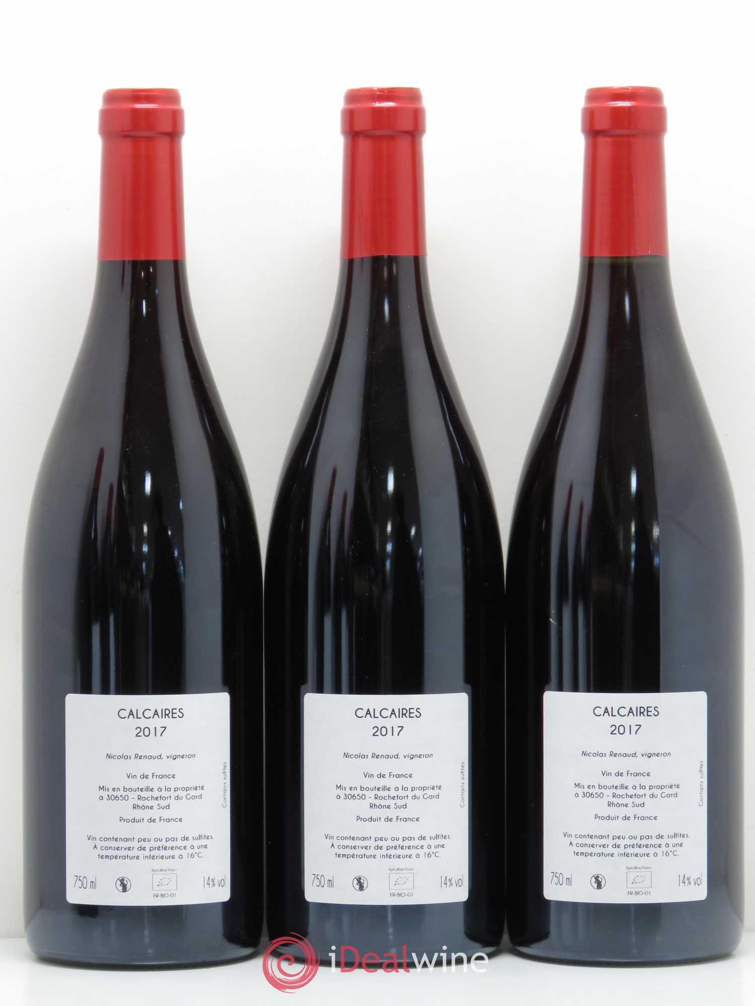 Vin de France Calcaire Clos des grillons 2017 - Lot de 6 bouteilles - 4