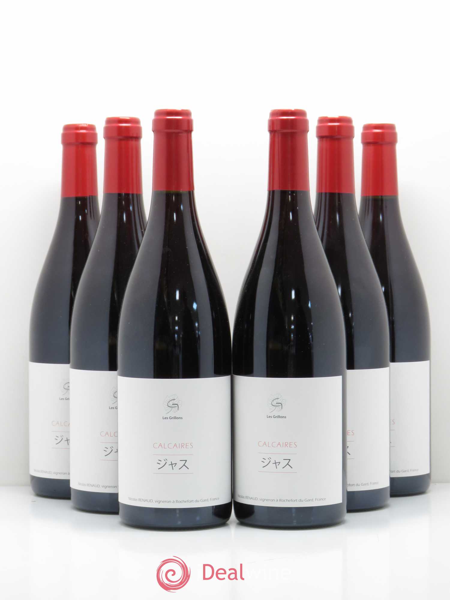 Vin de France Calcaire Clos des grillons 2017 - Lot de 6 bouteilles - 0