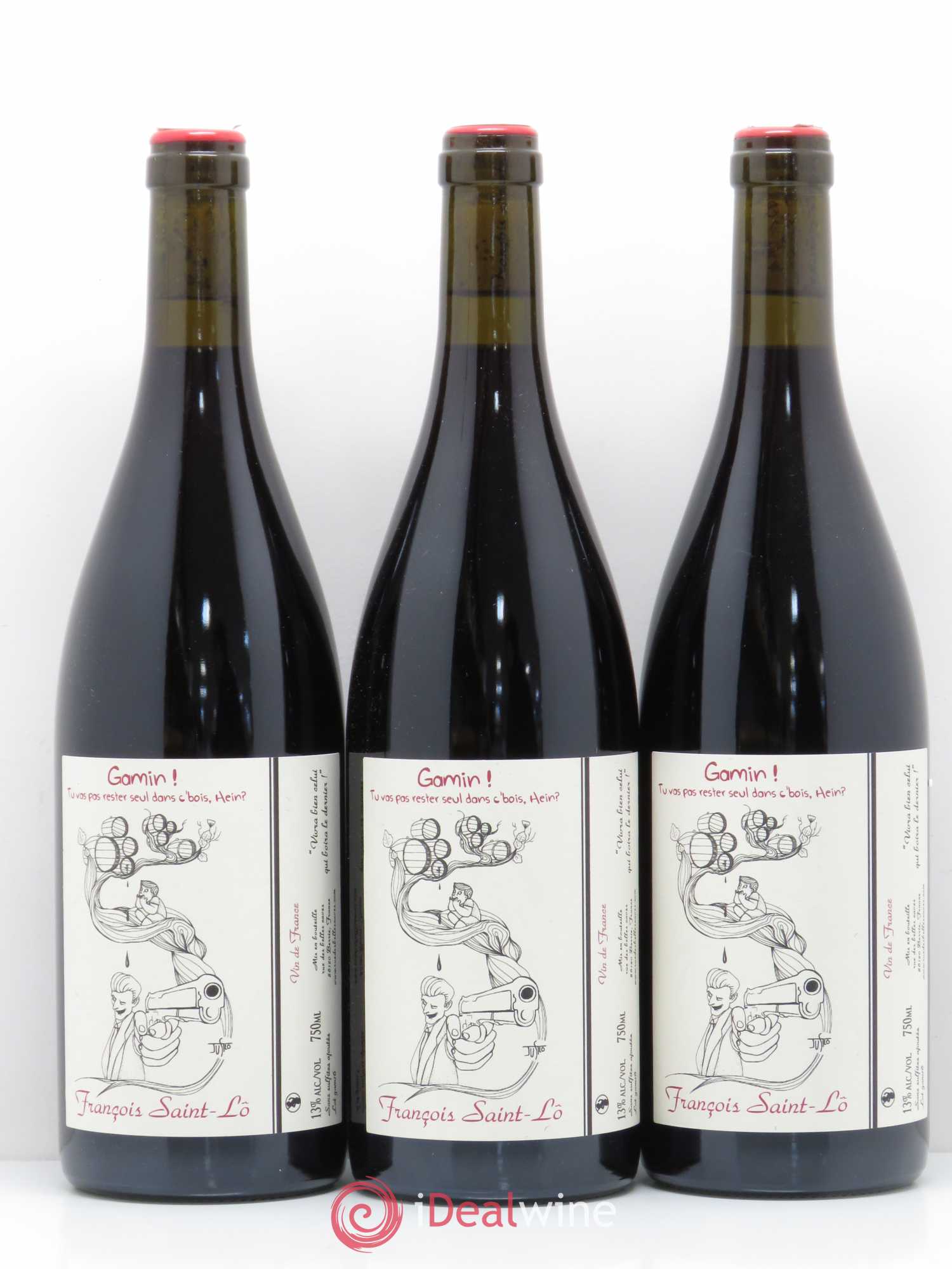 Vin de France Gamin Francois Saint Lo - Lot de 6 bouteilles - 2