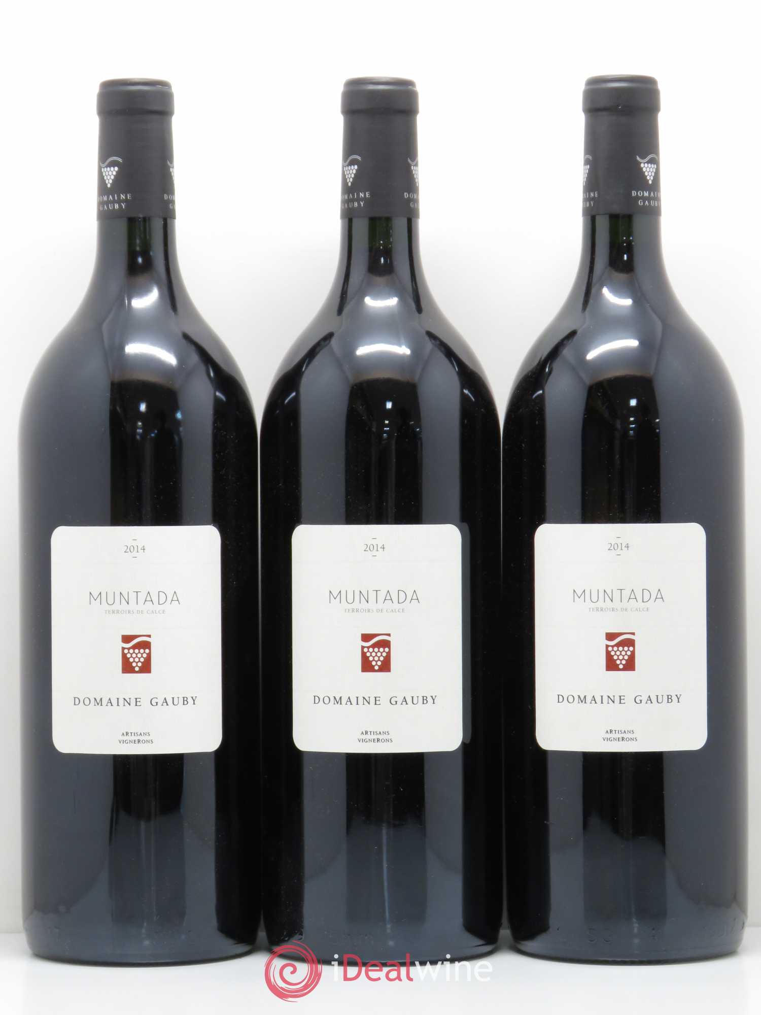 Côtes Catalanes (anciennement Côtes du Roussillon Villages) La Muntada Gauby (Domaine) 2014 - Lot de 6 magnums - 2