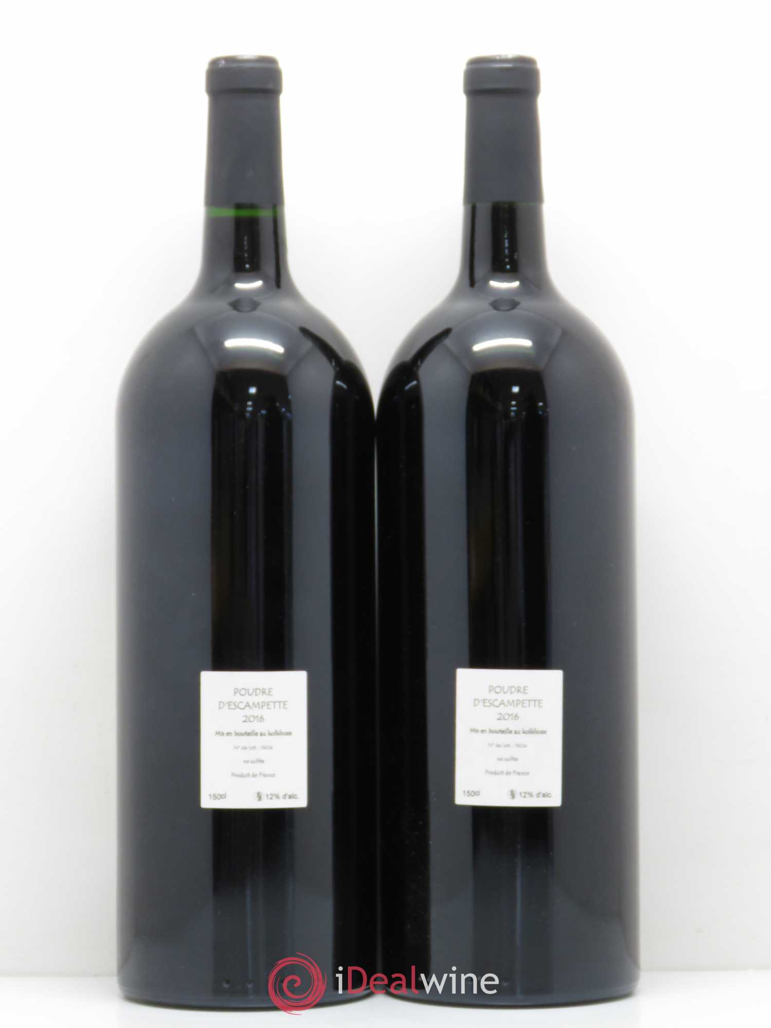Vin de France Poudre d'escampette Les vins du cabanon 2016 - Posten von 2 Magnum - 1