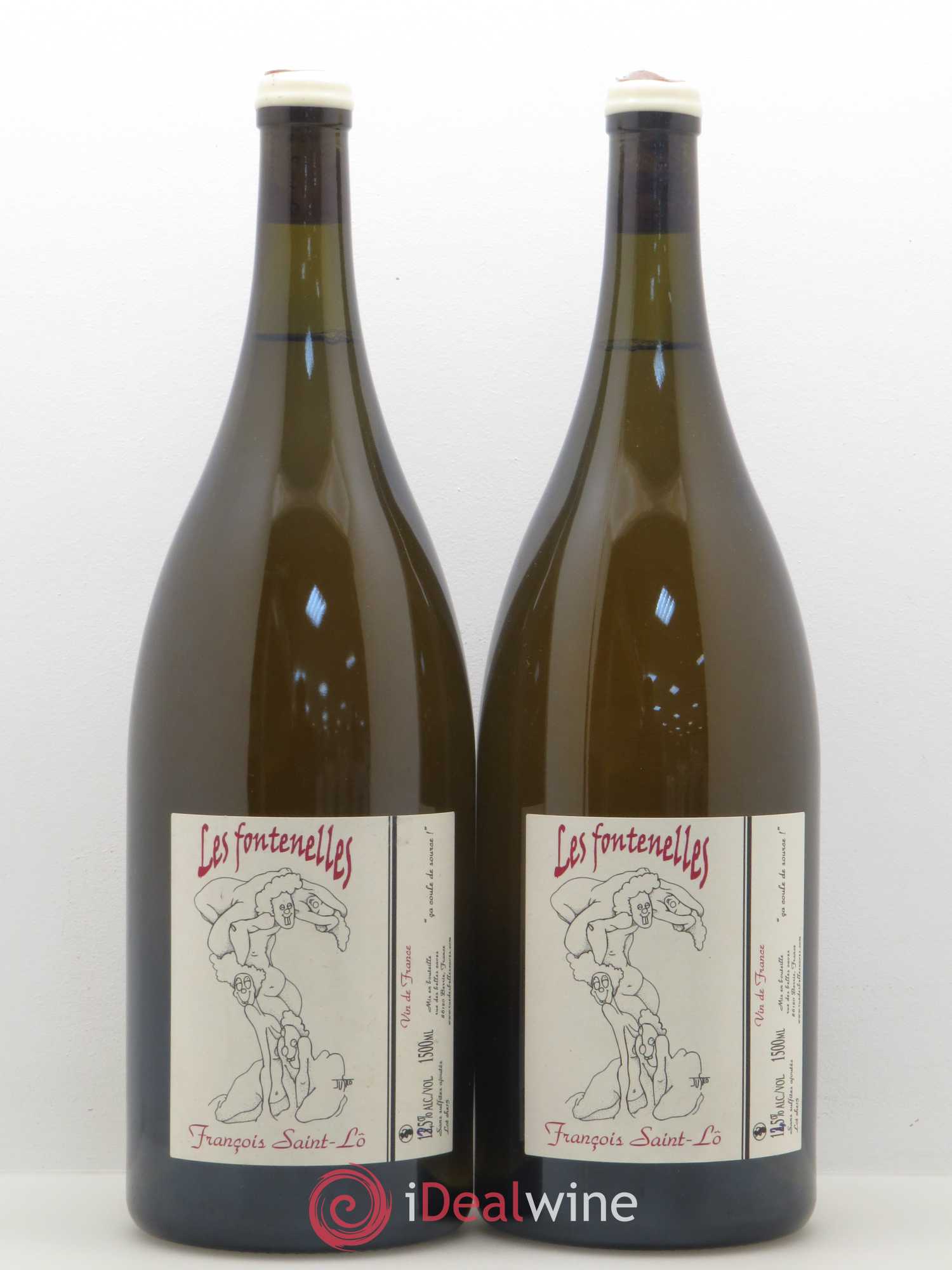 Vin de France Les Fontenelles Francois Saint Lo 2015 - Posten von 2 Magnum - 0