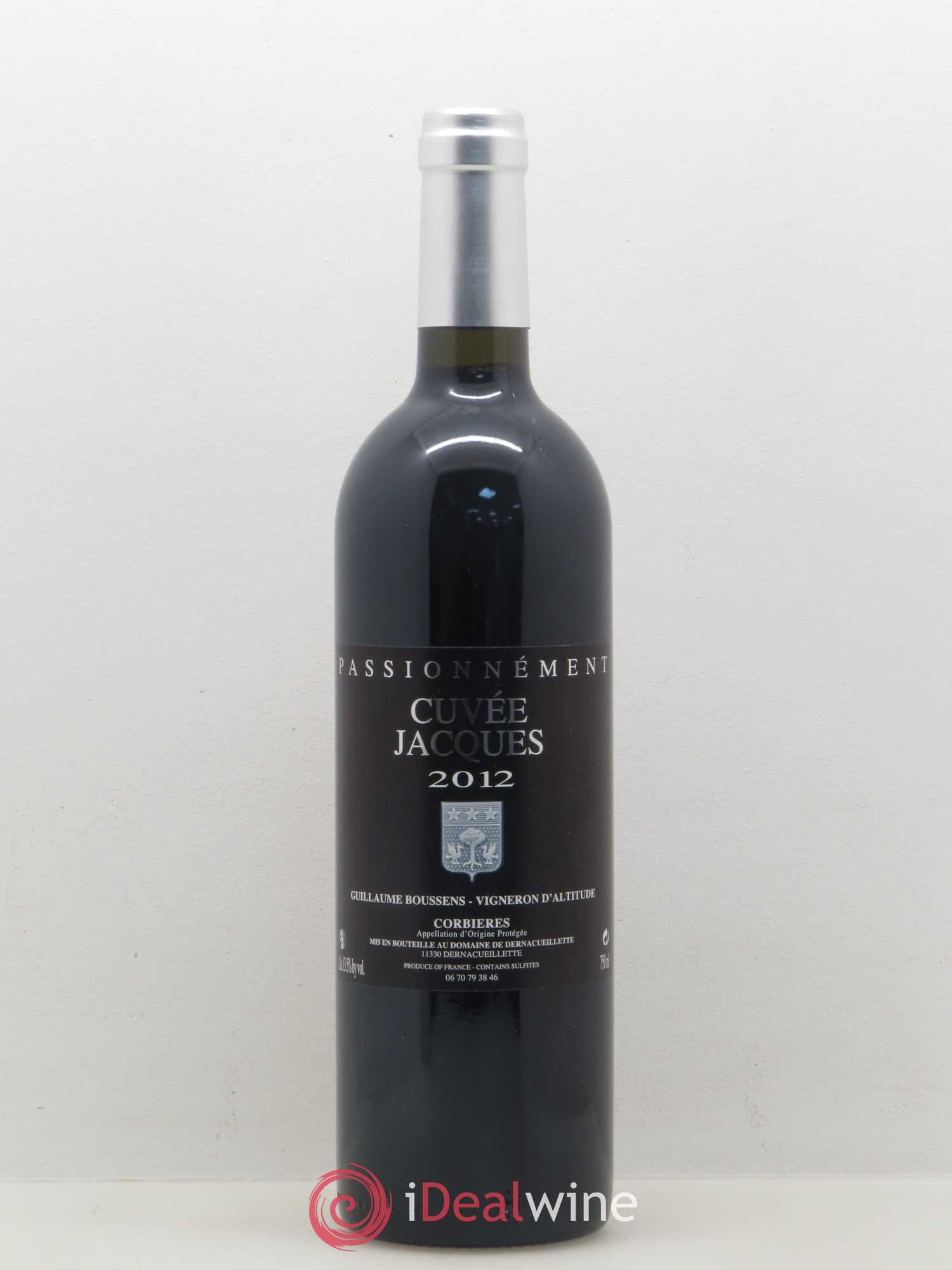 Corbières Cuvee Jacques Passionnement Guillaume Boussens 2012 - Posten von 1 Flasche - 0