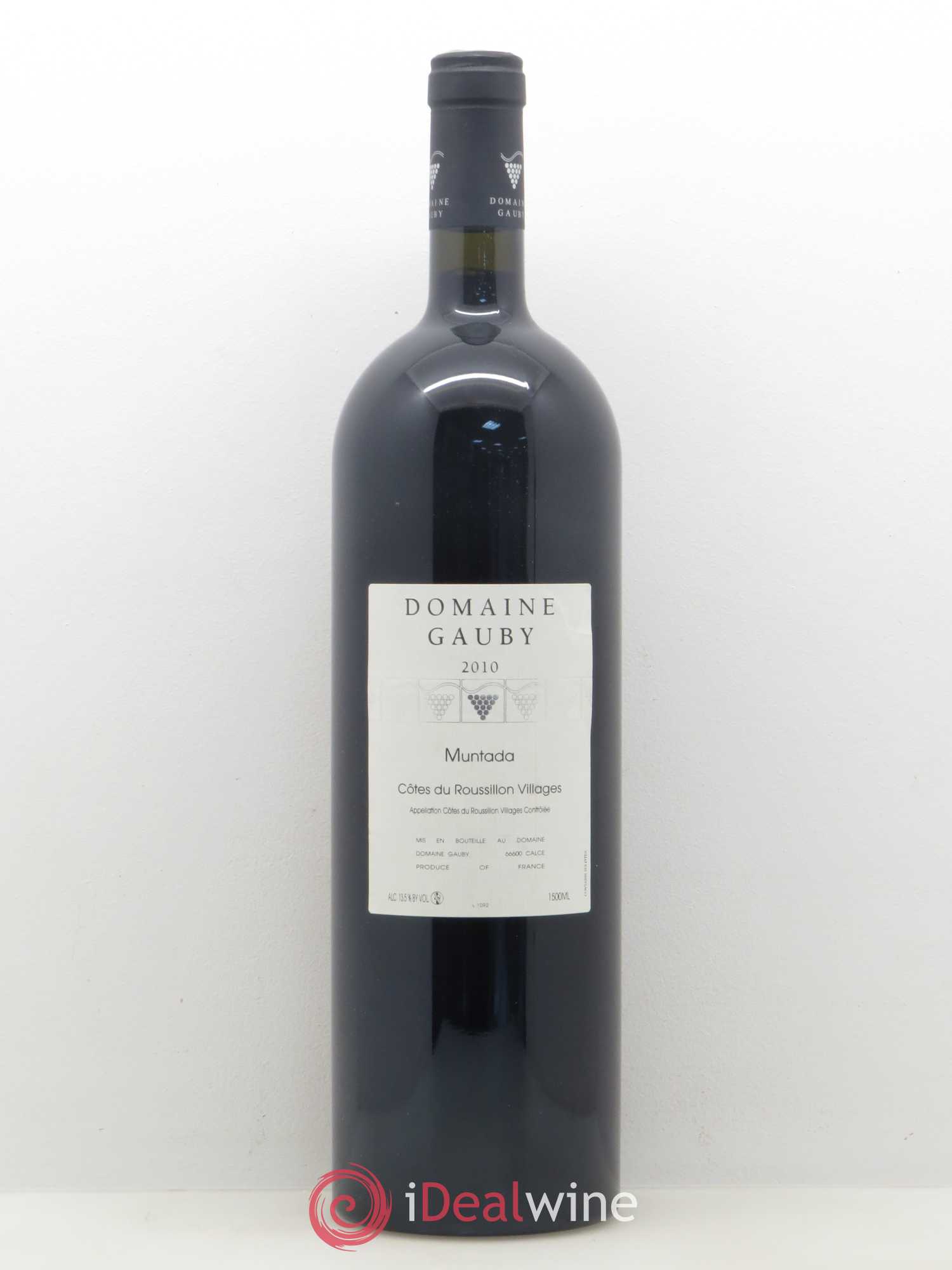 Côtes Catalanes (anciennement Côtes du Roussillon Villages) La Muntada Gauby (Domaine) 2010 - Lot de 1 magnum - 0