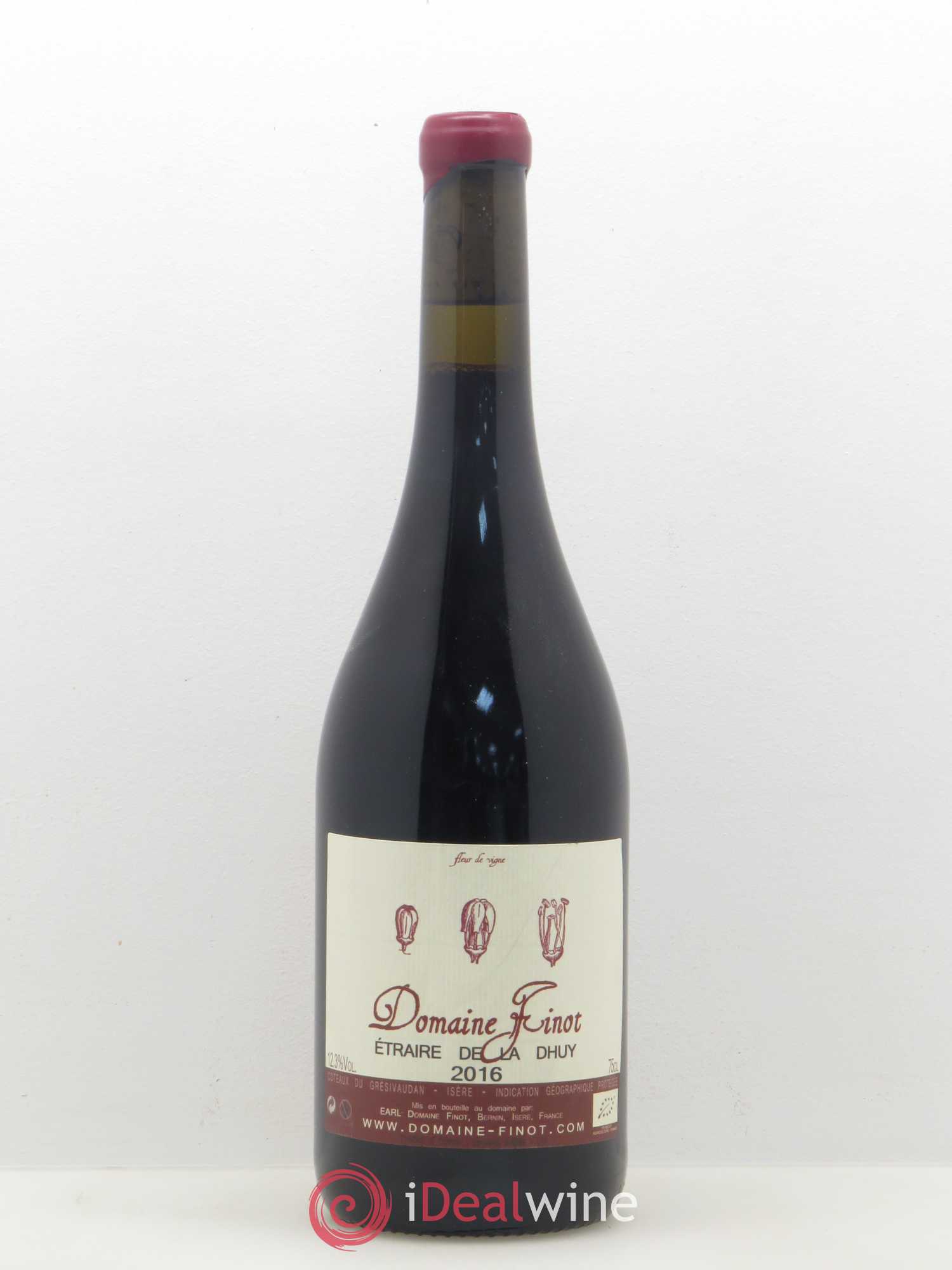 Divers IGP Coteaux du Grésivaudan Etraire de la Dhuy Domaine Finot 2016 - Posten von 1 Flasche - 0