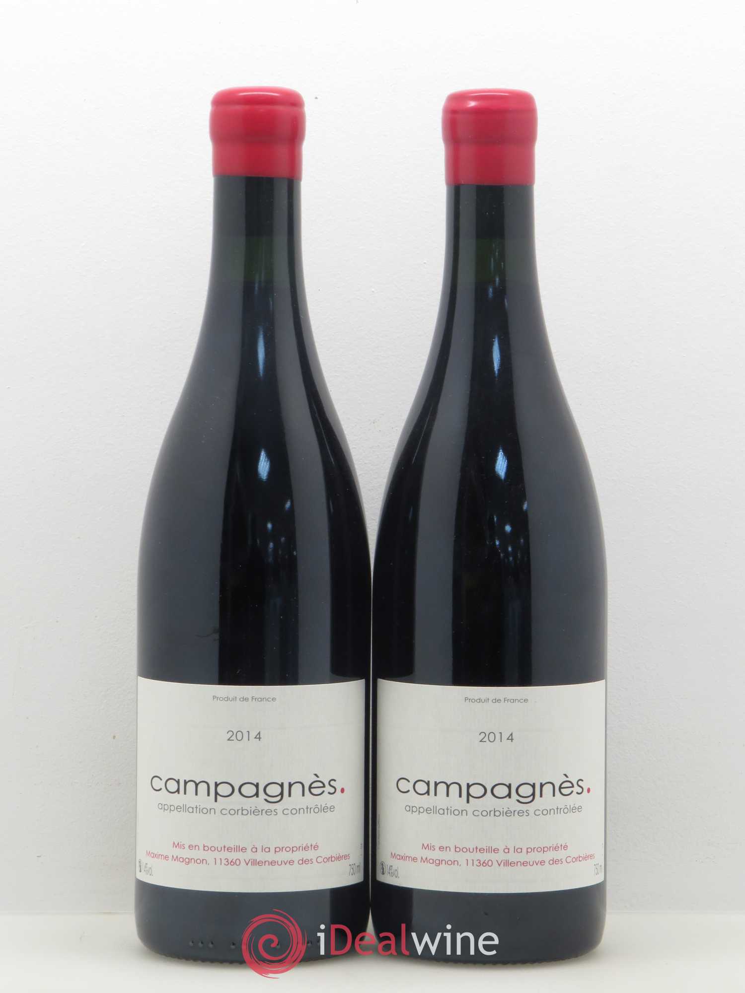 Corbières Campagnes M Magnon 2014 - Posten von 2 Flaschen - 0
