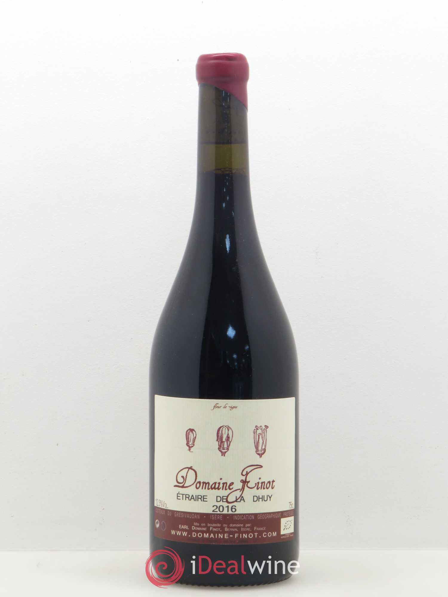 Divers IGP Coteaux du Grésivaudan Etraire de la Dhuy Domaine Finot 2016 - Posten von 1 Flasche - 0